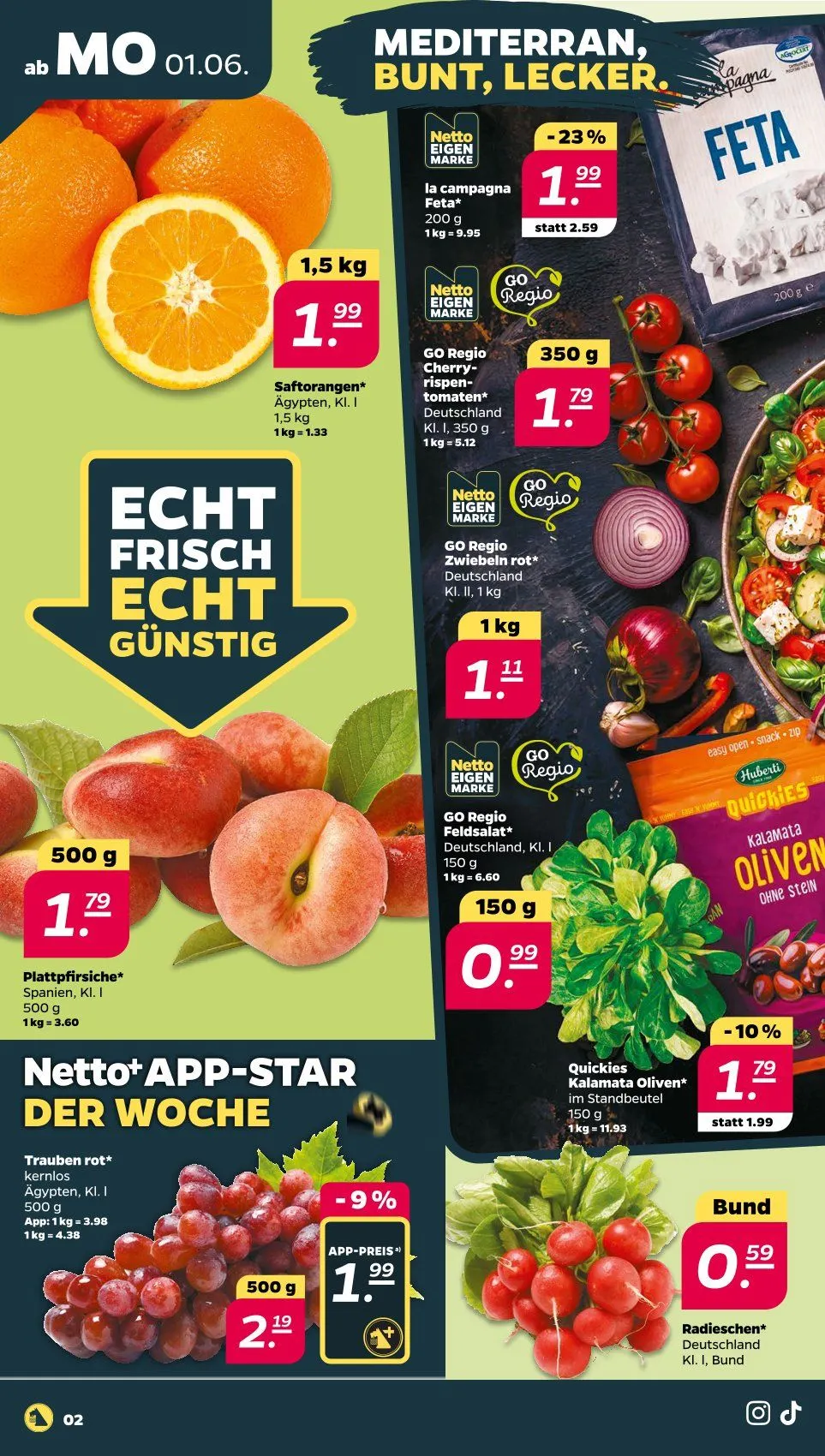 Netto Angebote von 1. Juni bis 6. Juni 2026 - Prospekt seite 2