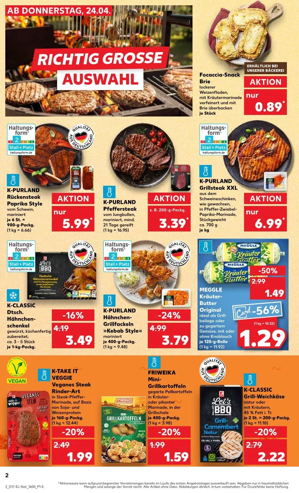 Kaufland Prospekt von 24. April bis 30. April 2025 - Prospekt seite 2