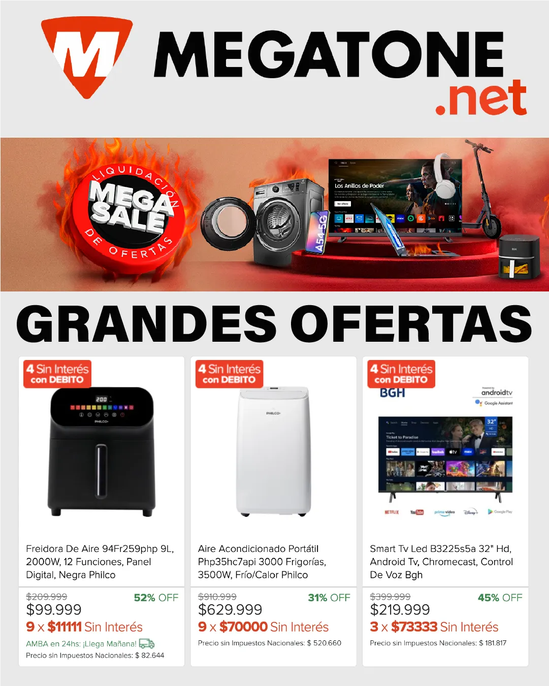 Megatone Ofertas - 12 de noviembre 29 de noviembre 2025