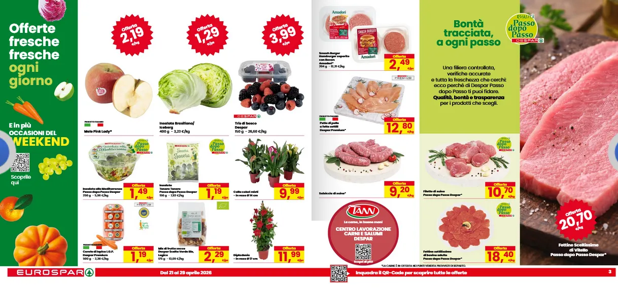 Volantini Eurospar da 21 aprile a 29 aprile di 2026 - Pagina del volantino 2