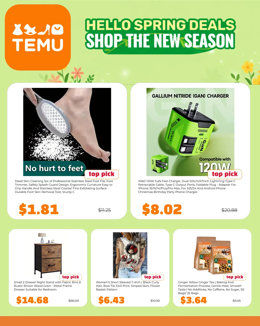 Weekly ad Temu Sales from February 25 to March 16 2026 - Page 