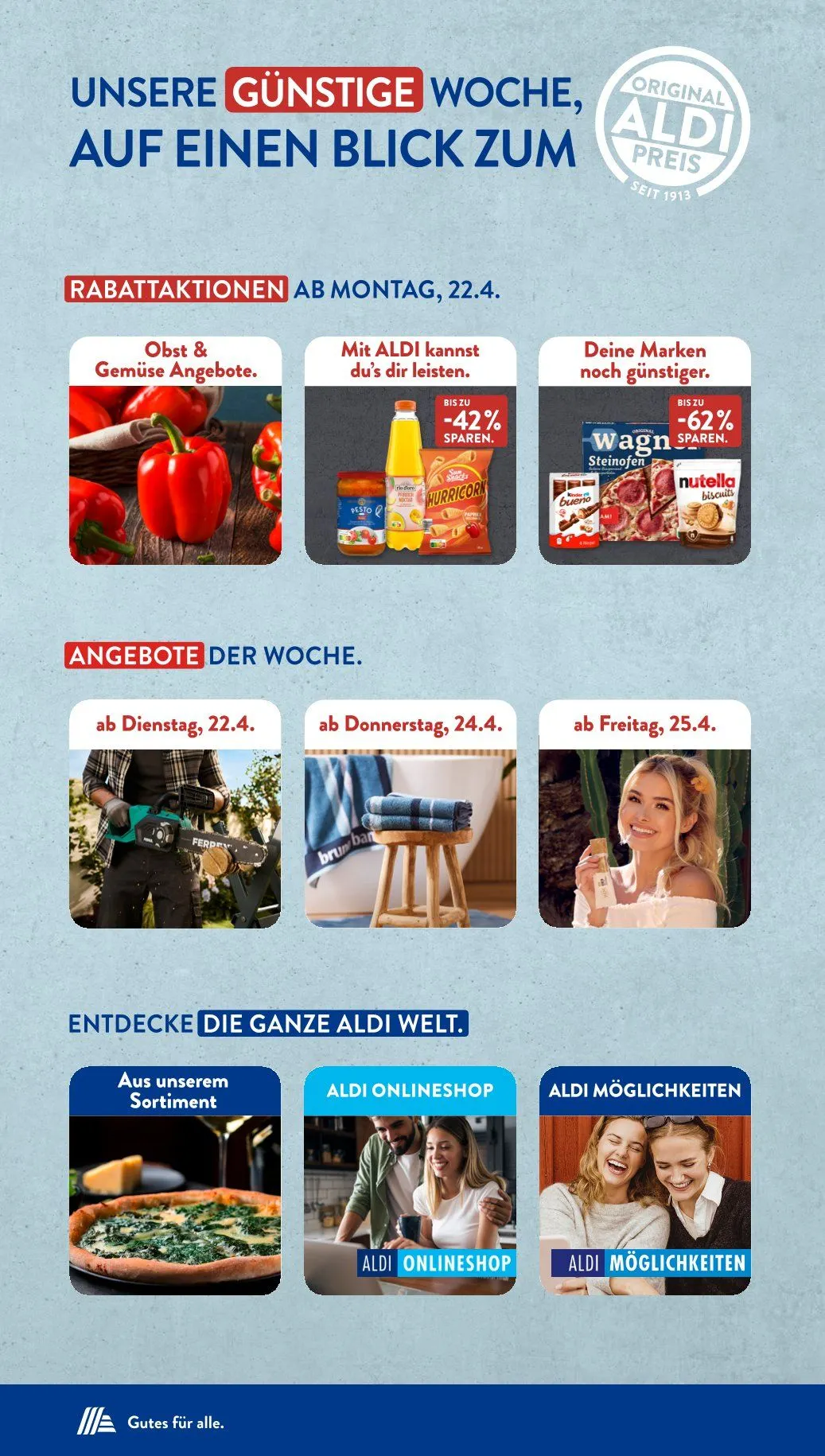 ALDI SÜD Angebote von 22. April bis 26. April 2025 - Prospekt seite 2