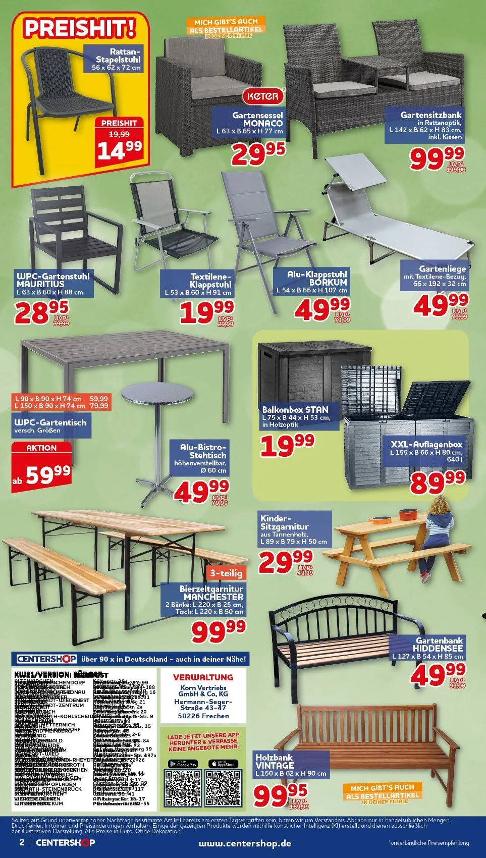 CENTERSHOP Angebote von 18. Mai bis 23. Mai 2026 - Prospekt seite 2