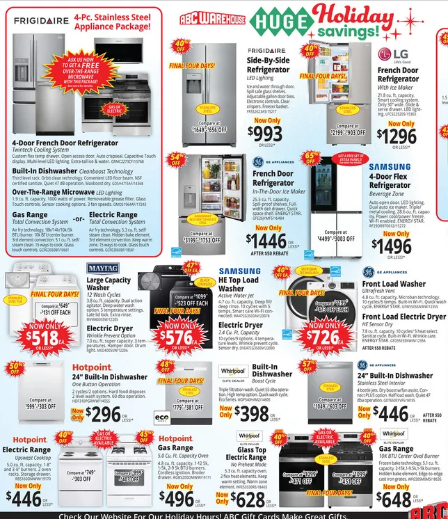 Weekly ad ABC Warehouse Sales from November 30 to December 6 2025 - Page 2