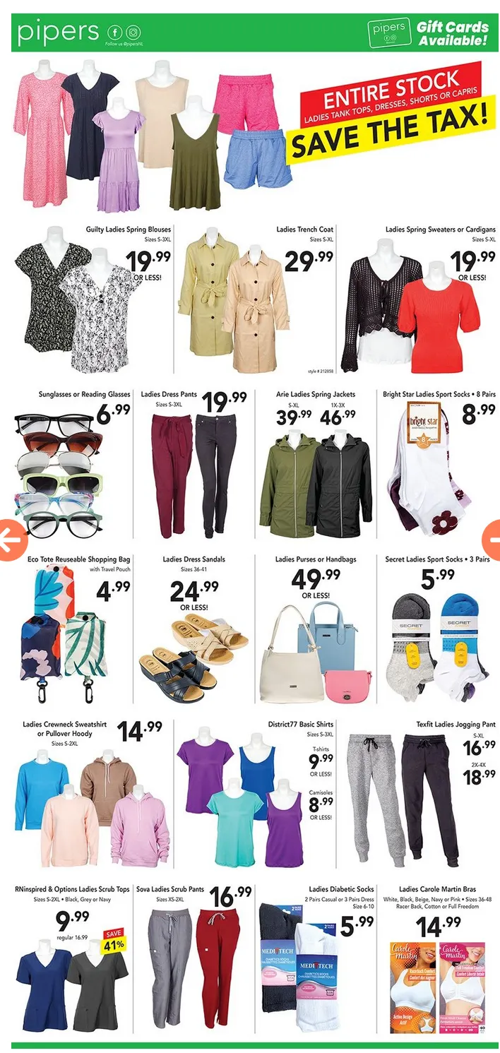 Pipers Sales from April 30 to May 6 2026 - flyer page 2