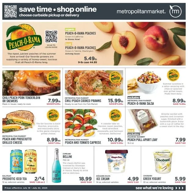 Weekly ad Metropolitan market Sales from July 16 to July 22 2025 - Page 