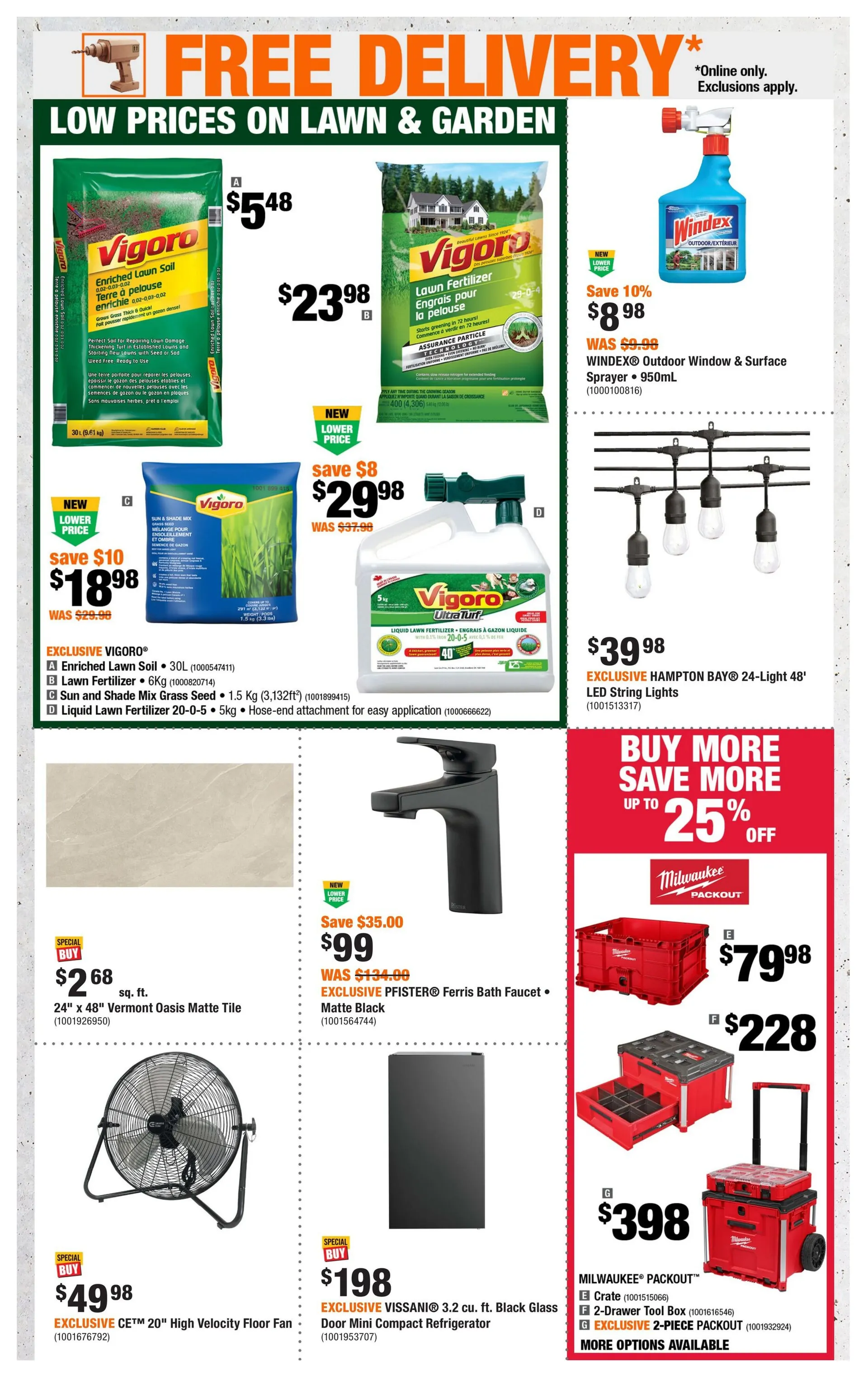 The Home Depot Sales from June 11 to June 24 2026 - flyer page 2