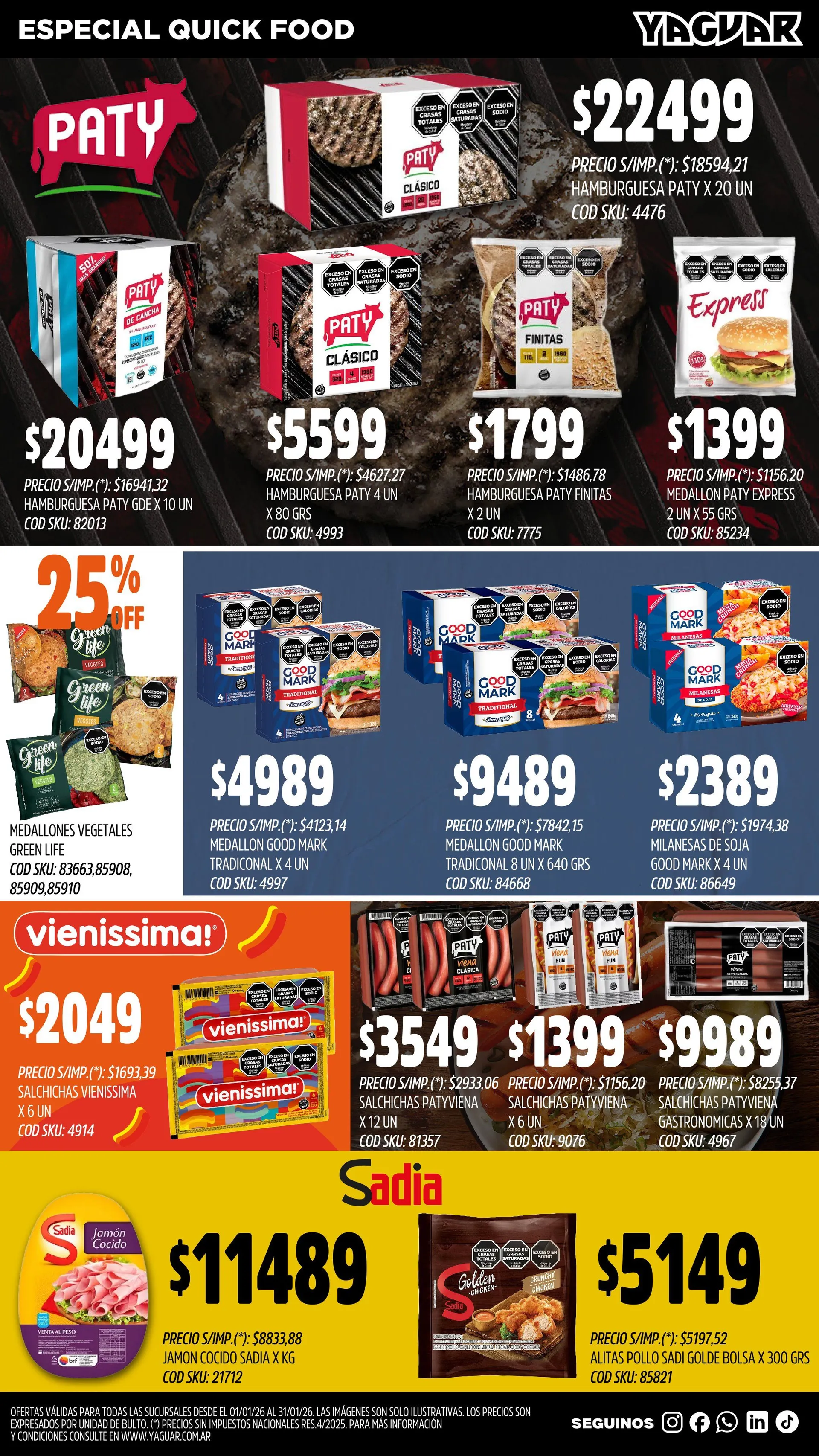 Ofertas de Yaguar Ofertas 1 de enero al 31 de enero 2026 - Página 2 del catálogo