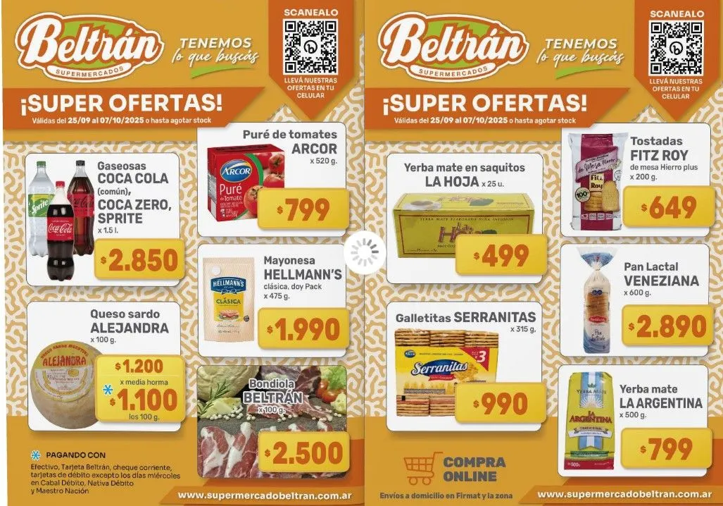 Ofertas de  Ofertas Beltrán Supermercados 25 de septiembre al 9 de octubre 2025 - Página 2 del catálogo