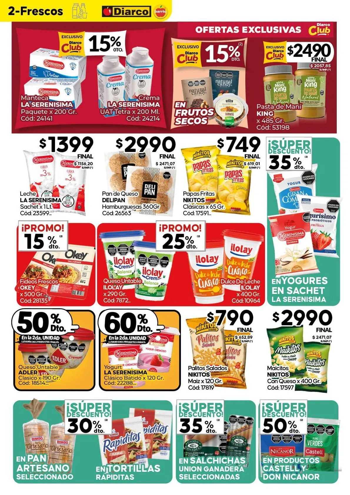 Ofertas de Ofertas Diarco 30 de junio al 6 de julio 2025 - Página 2 del catálogo