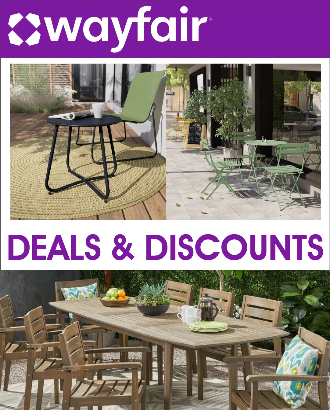 Weekly ad  Wayfair Sales from May 8 to May 22 2026 - Page 1