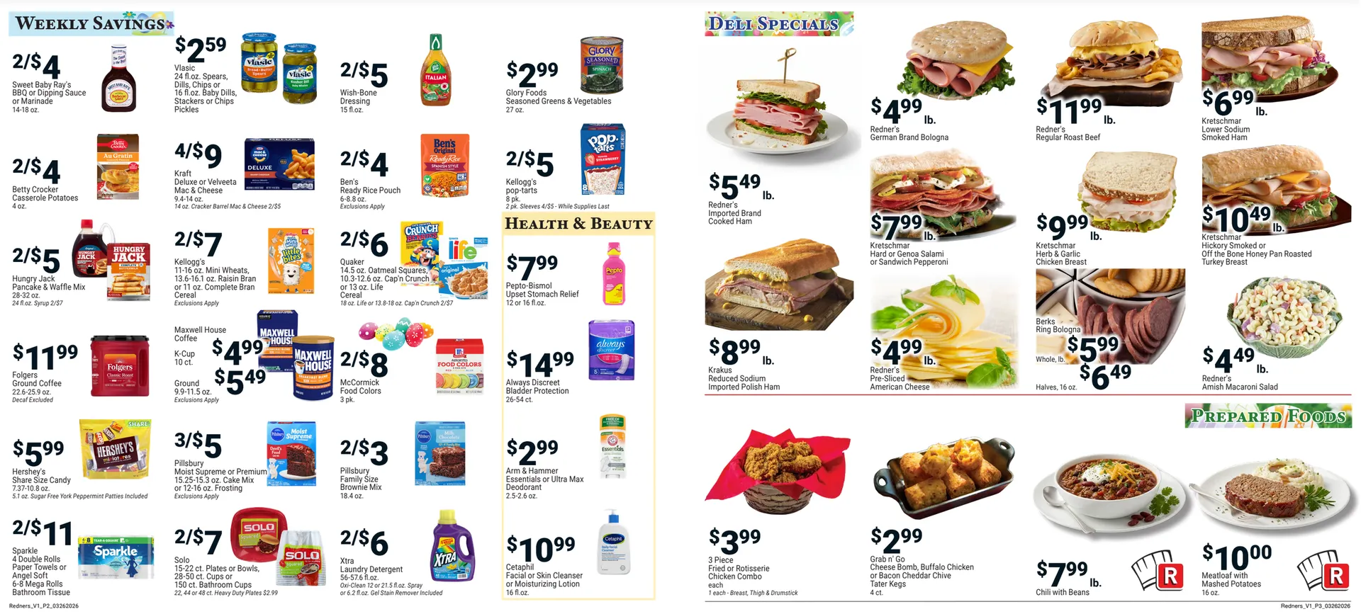 Weekly ad Redner's Market  Sales from March 26 to April 1 2026 - Page 2