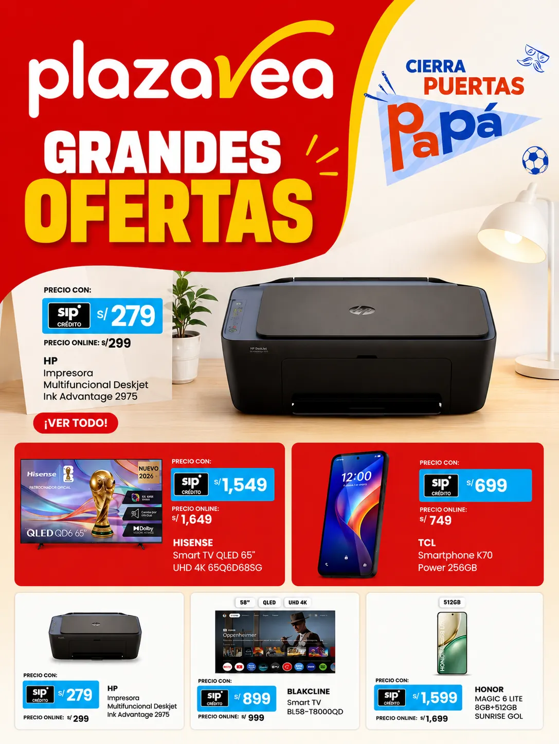 Catalogo de Plaza Vea Ofertas 18 de junio al 7 de julio 2026 - Pag 1
