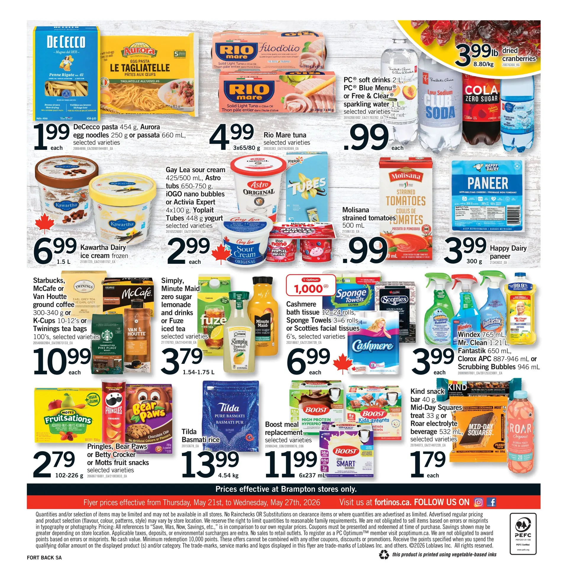 Fortinos Sales from May 21 to May 27 2026 - flyer page 2