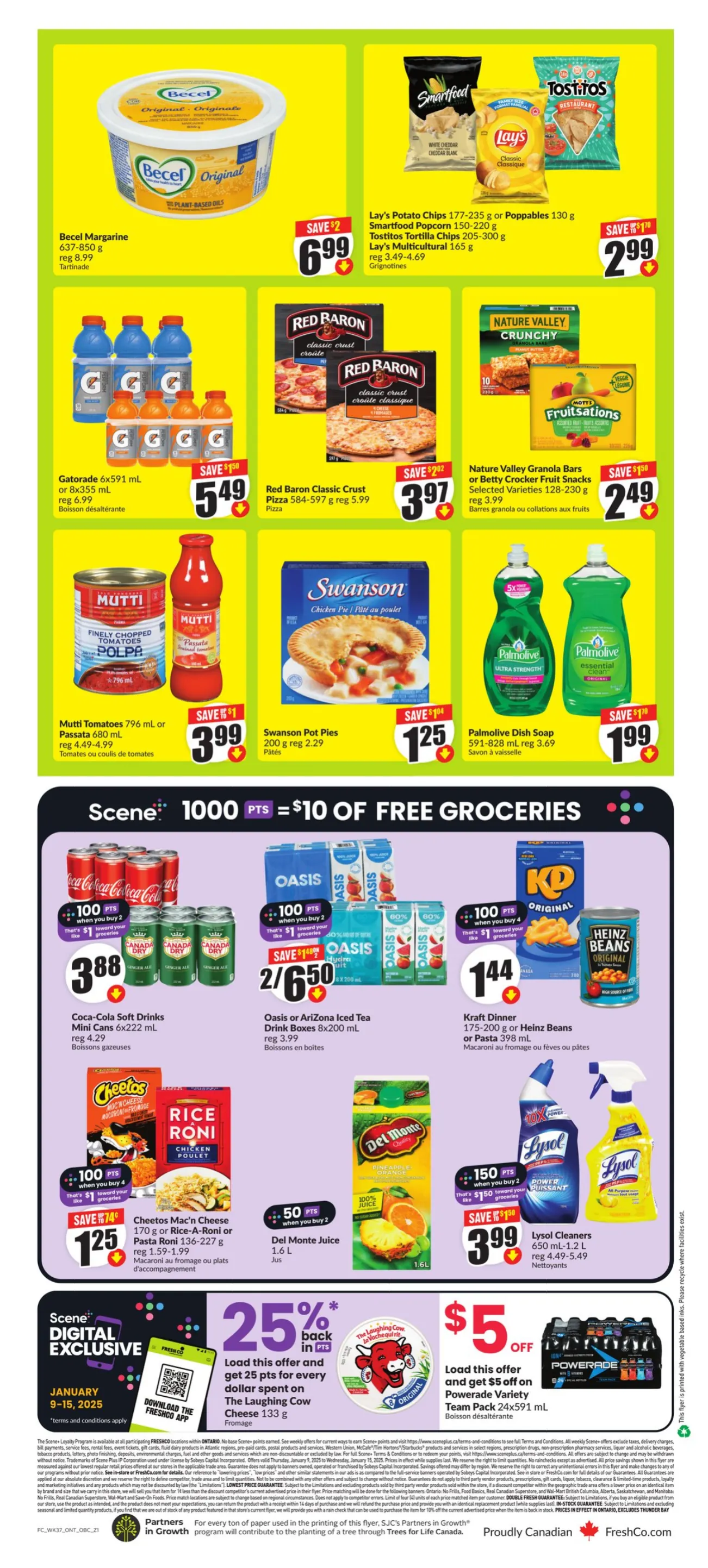 FreshCo. Sales from January 9 to January 15 2025 - flyer page 2