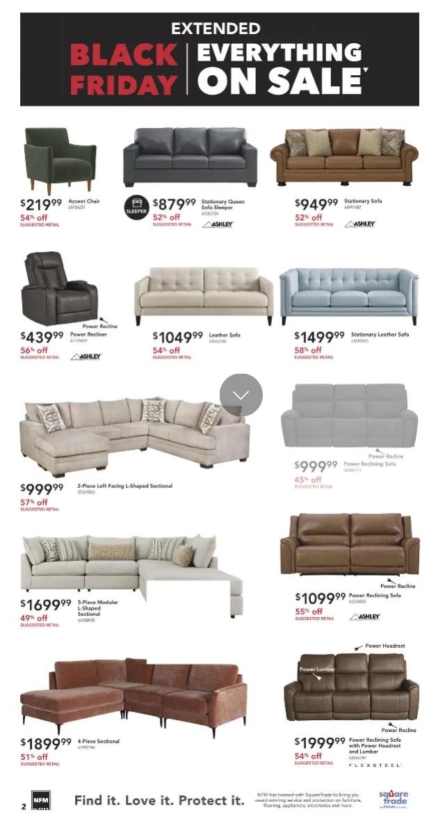 Weekly ad Nebraska Furniture Mart Sales from December 3 to December 10 2025 - Page 2