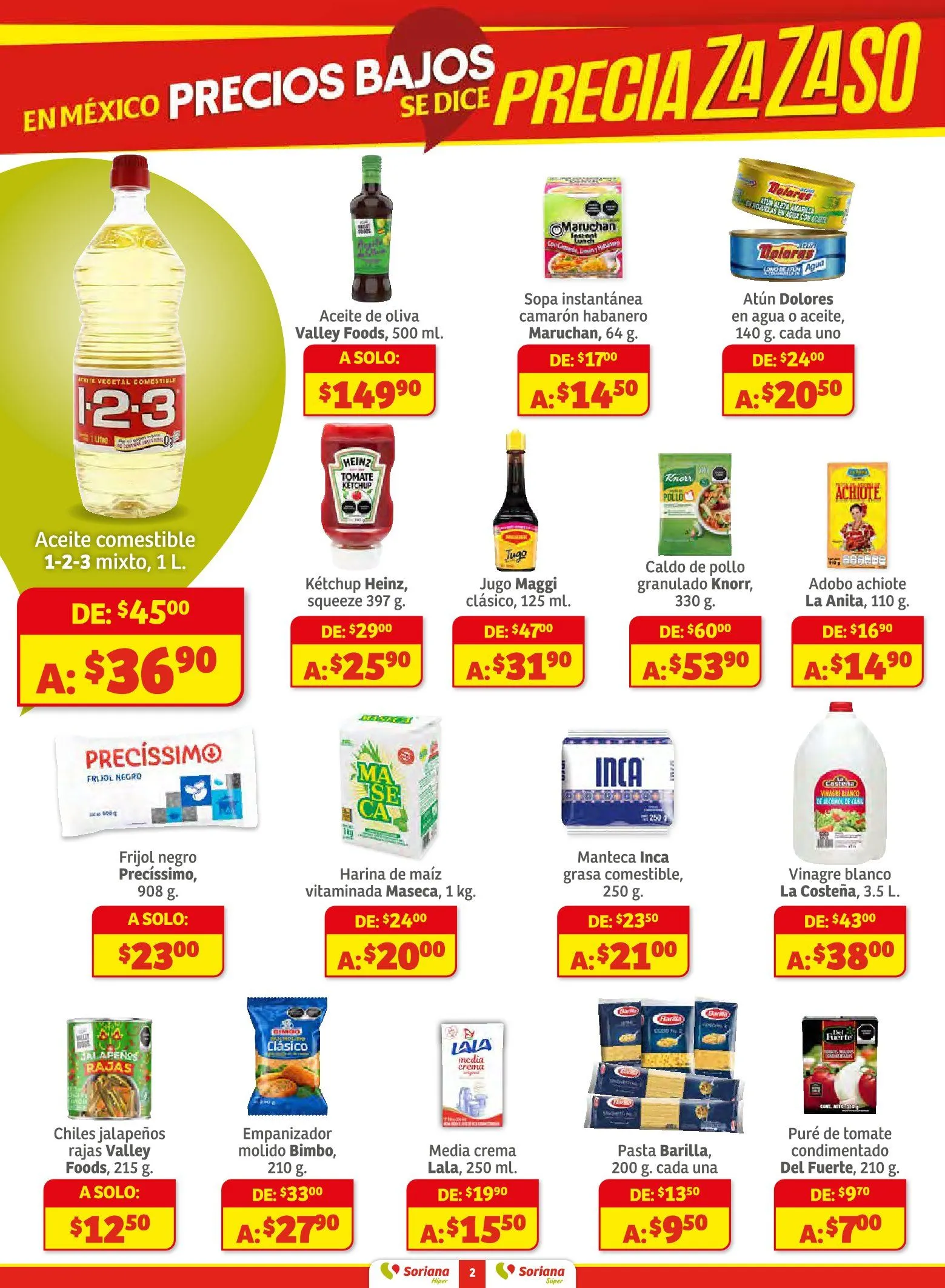 Catálogo de Soriana Ofertas 25 de septiembre al 15 de octubre 2025 - Pagina 2