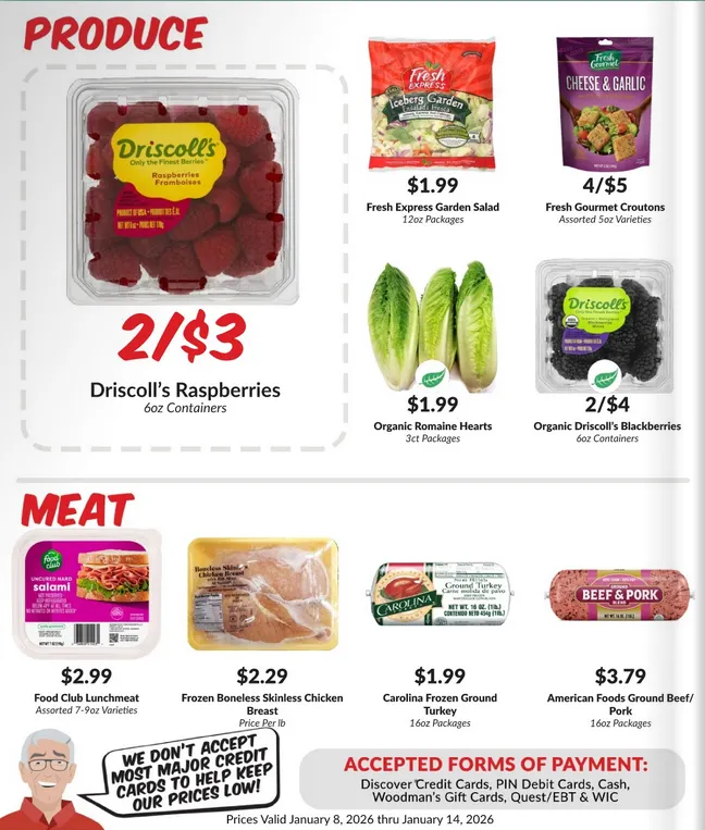 Weekly ad Woodman's Market Sales from January 8 to January 14 2026 - Page 2
