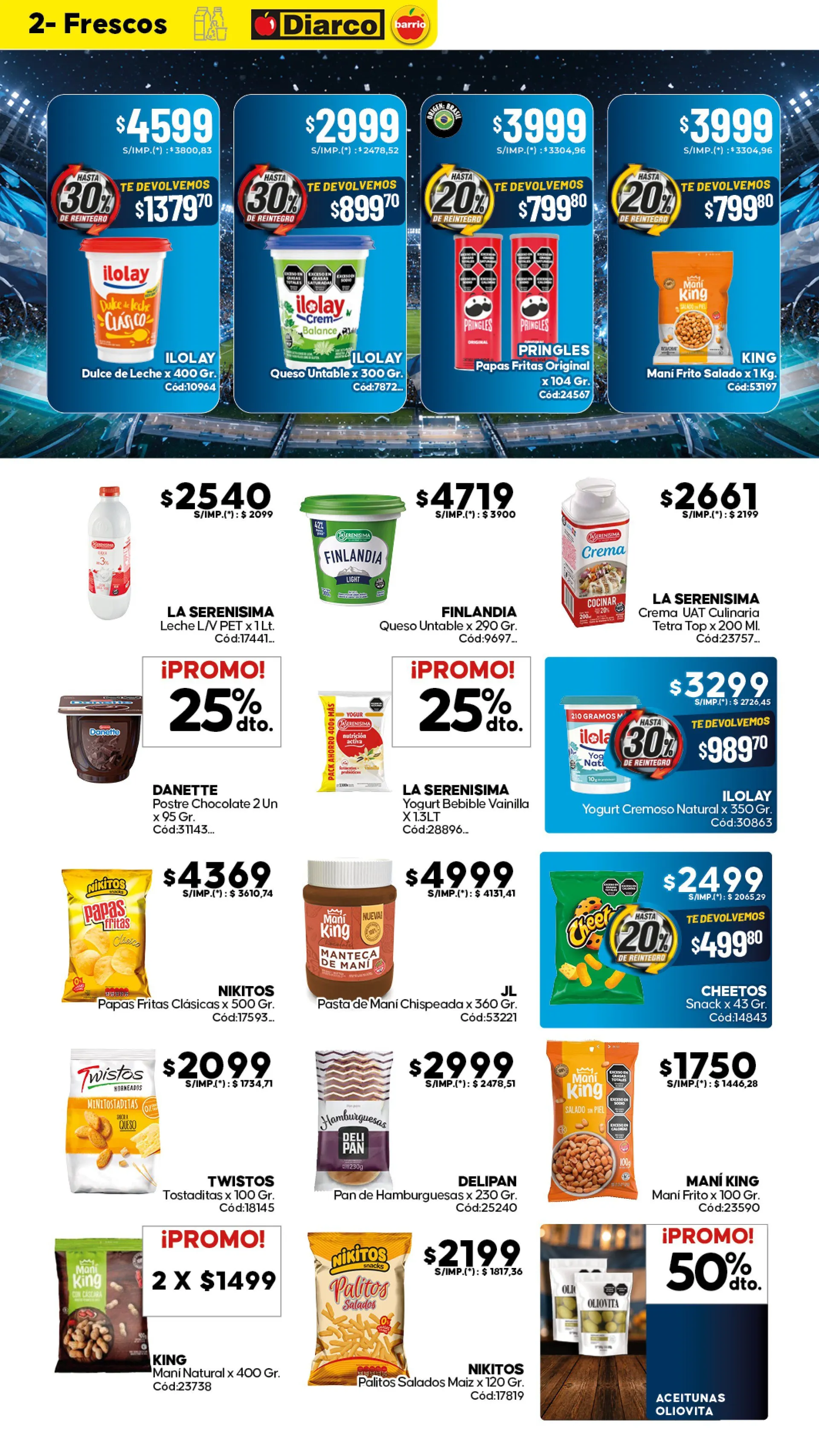 Ofertas de  Ofertas Diarco - Últimos catálogos 15 de junio al 19 de junio 2026 - Página 2 del catálogo