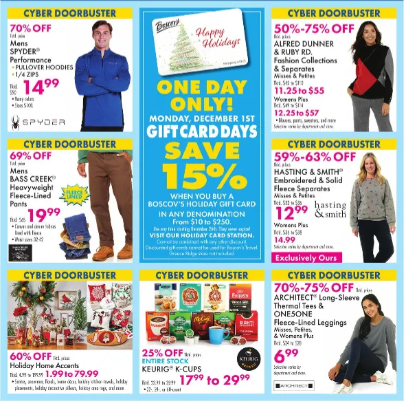 Weekly ad Boscov's Sales from December 1 to December 3 2025 - Page 2