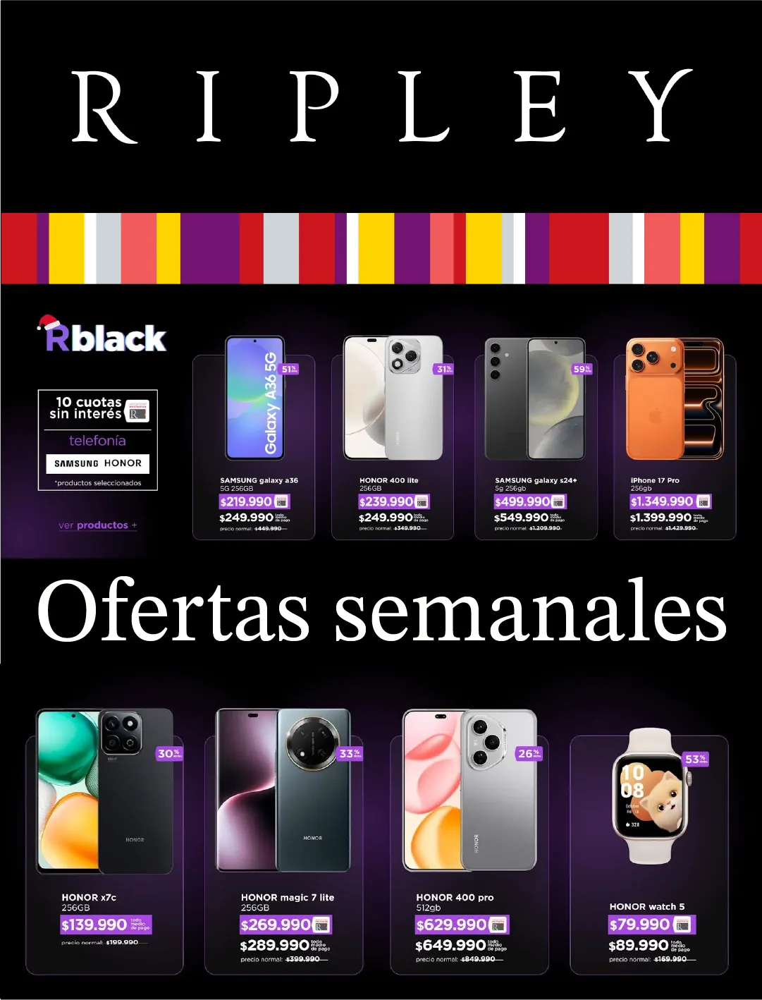 Catálogo de Ripley Ofertas 3 de diciembre al 16 de diciembre 2025 - Página