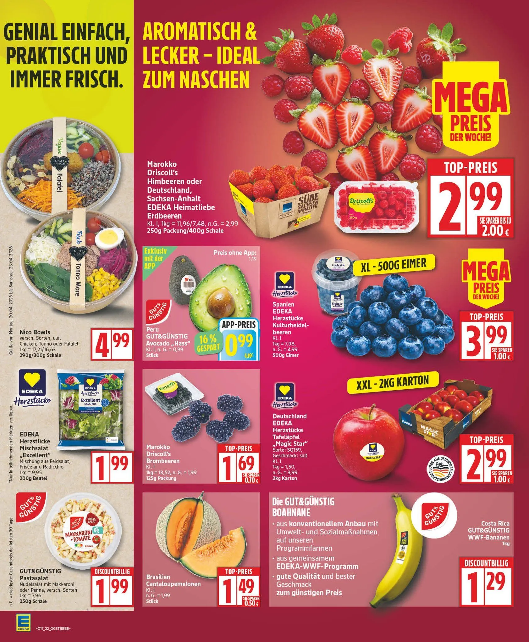 Edeka Prospekte von 22. April bis 28. April 2026 - Prospekt seite 2