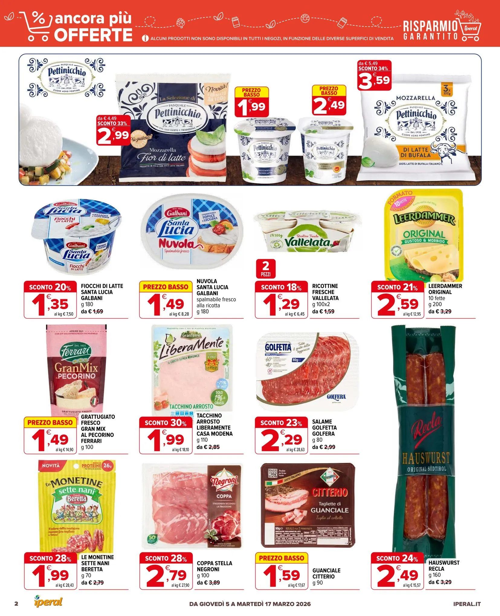  Iperal Volantino da 5 marzo a 17 marzo di 2026 - Pagina del volantino 2