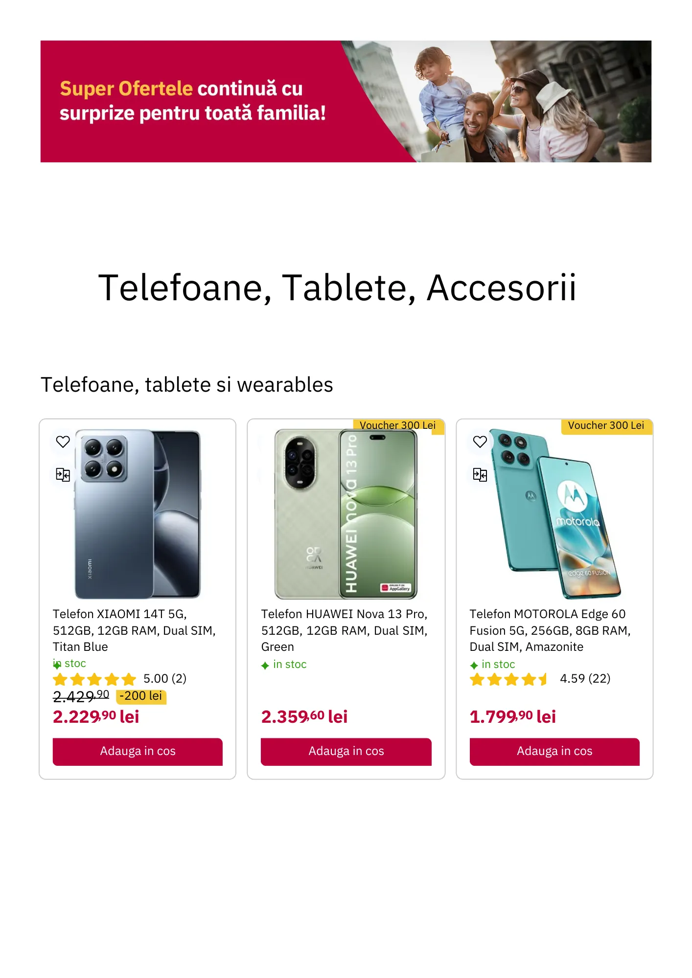 Catalog Catalogue de la 24 aprilie până la 9 mai 2025 - Revista Pagina 1