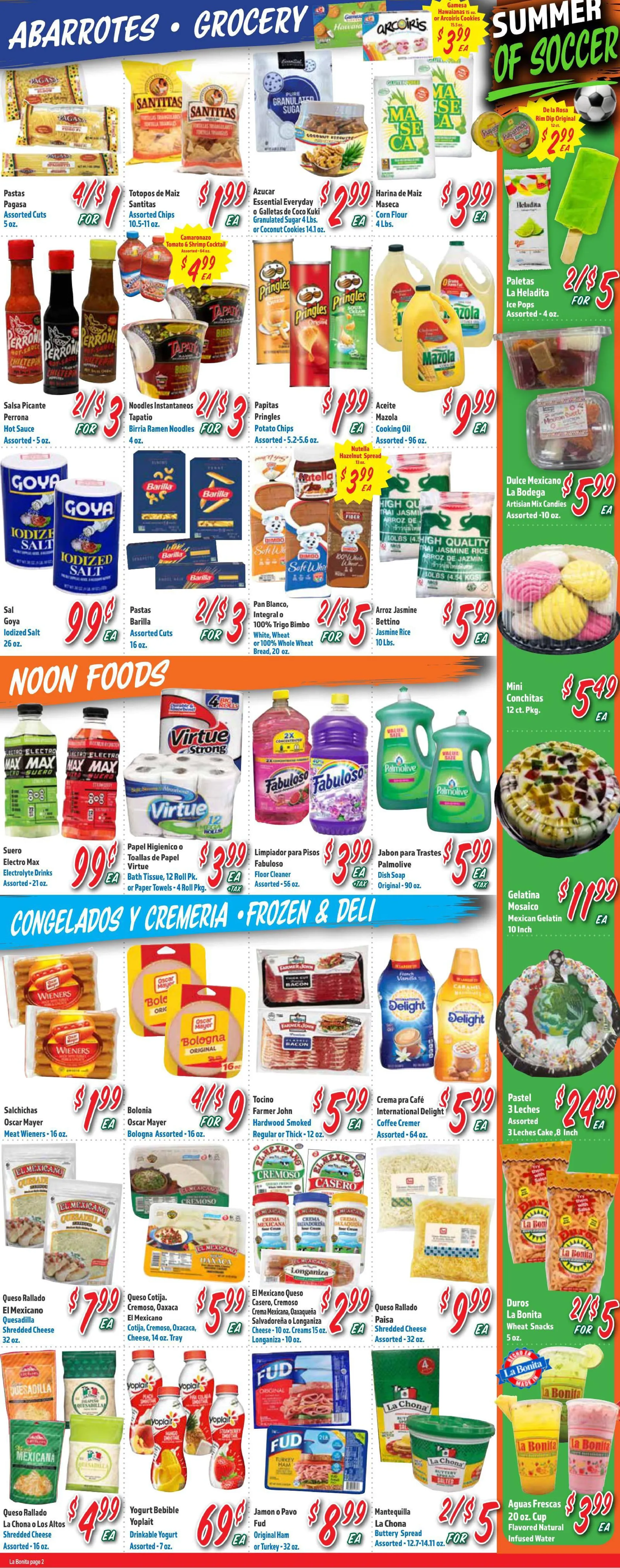 Weekly ad La Bonita Supermarkets Sales from June 24 to June 30 2026 - Page 2