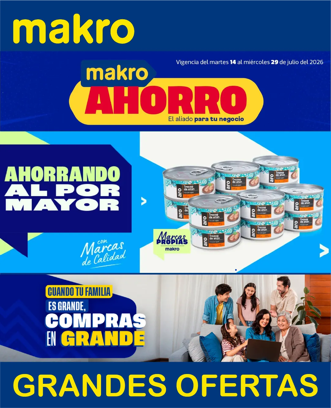 Catalogo de  Makro Ofertas 14 de julio al 28 de julio 2026 - Pag 1