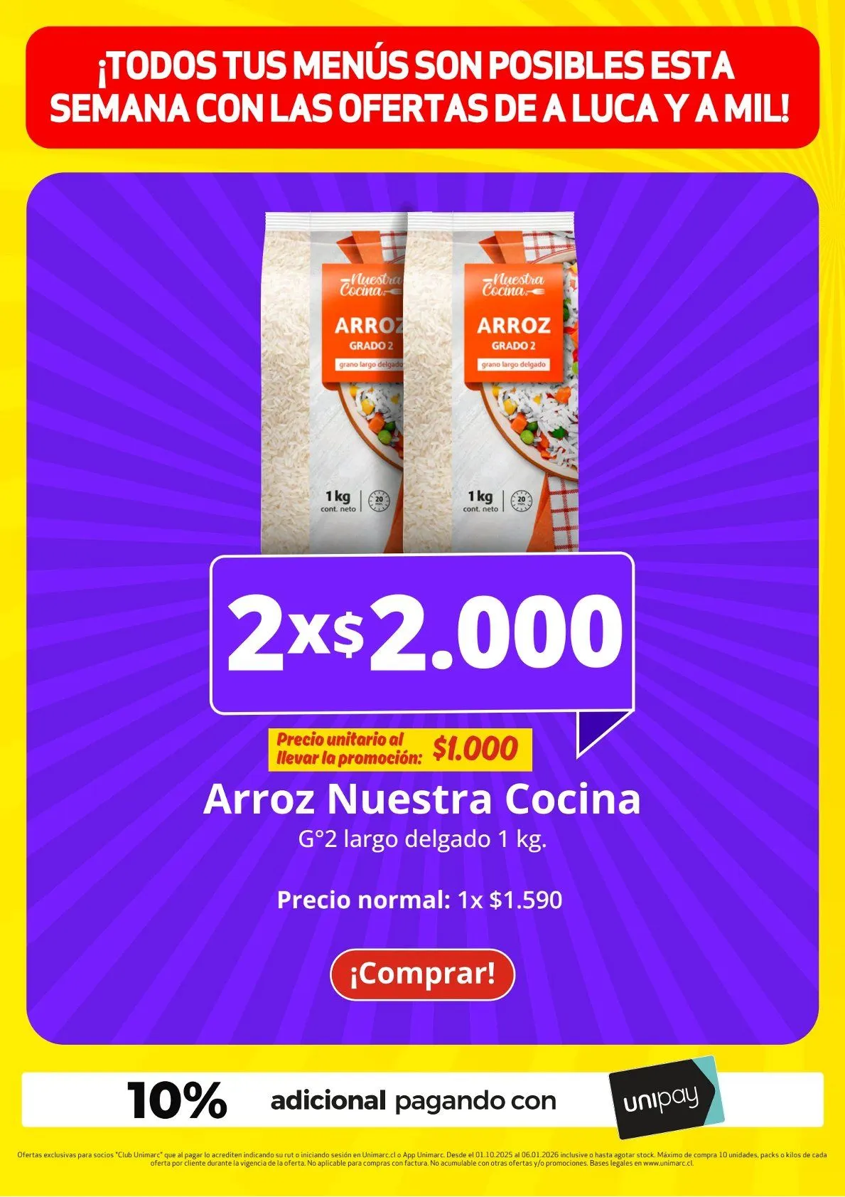 Catálogo de Unimarc Ofertas 21 de octubre al 31 de octubre 2025 - Página 2