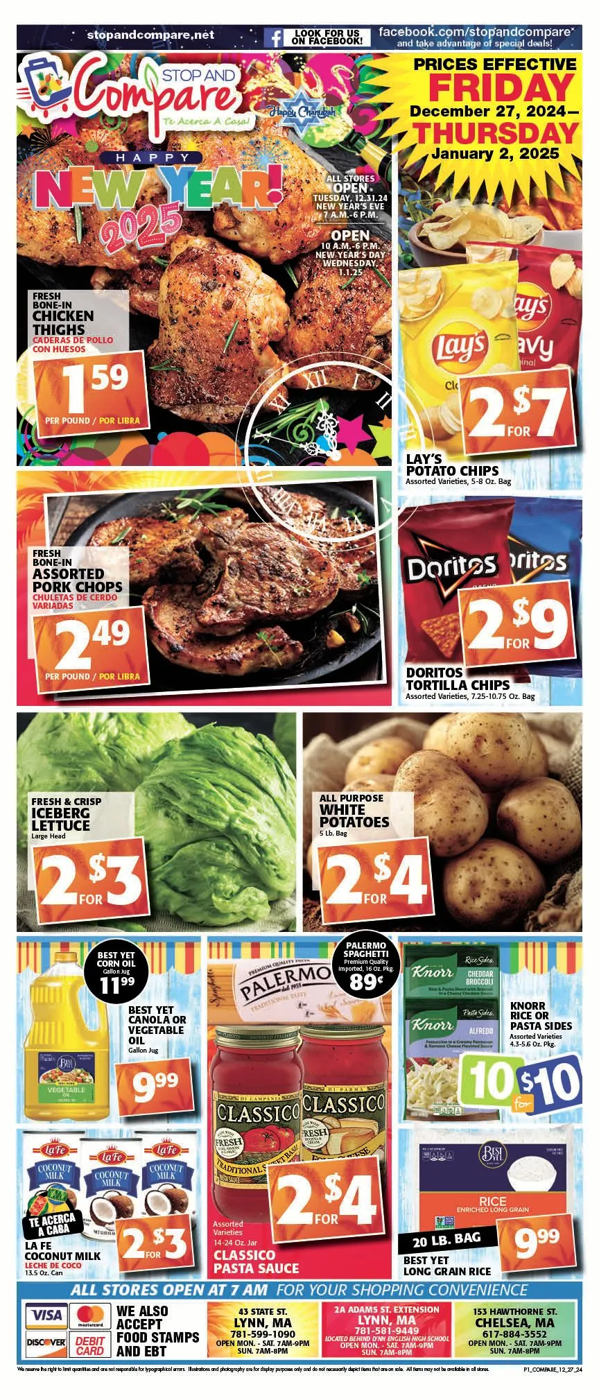 Weekly ad Stop and Compare Markets Deals from December 27 to January 2 2025 - Page