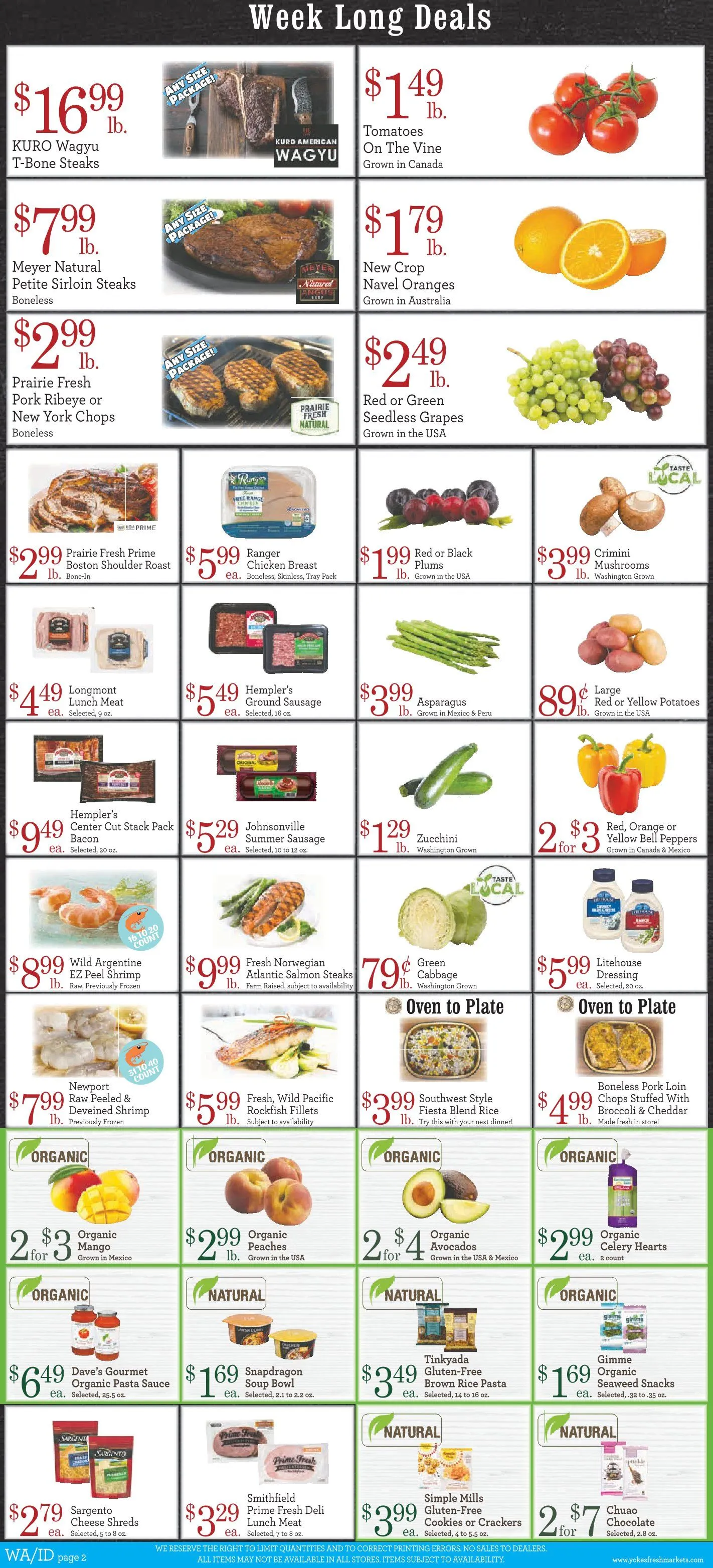Weekly ad Yoke's Fresh Market weekly ads from July 30 to August 5 2025 - Page 2