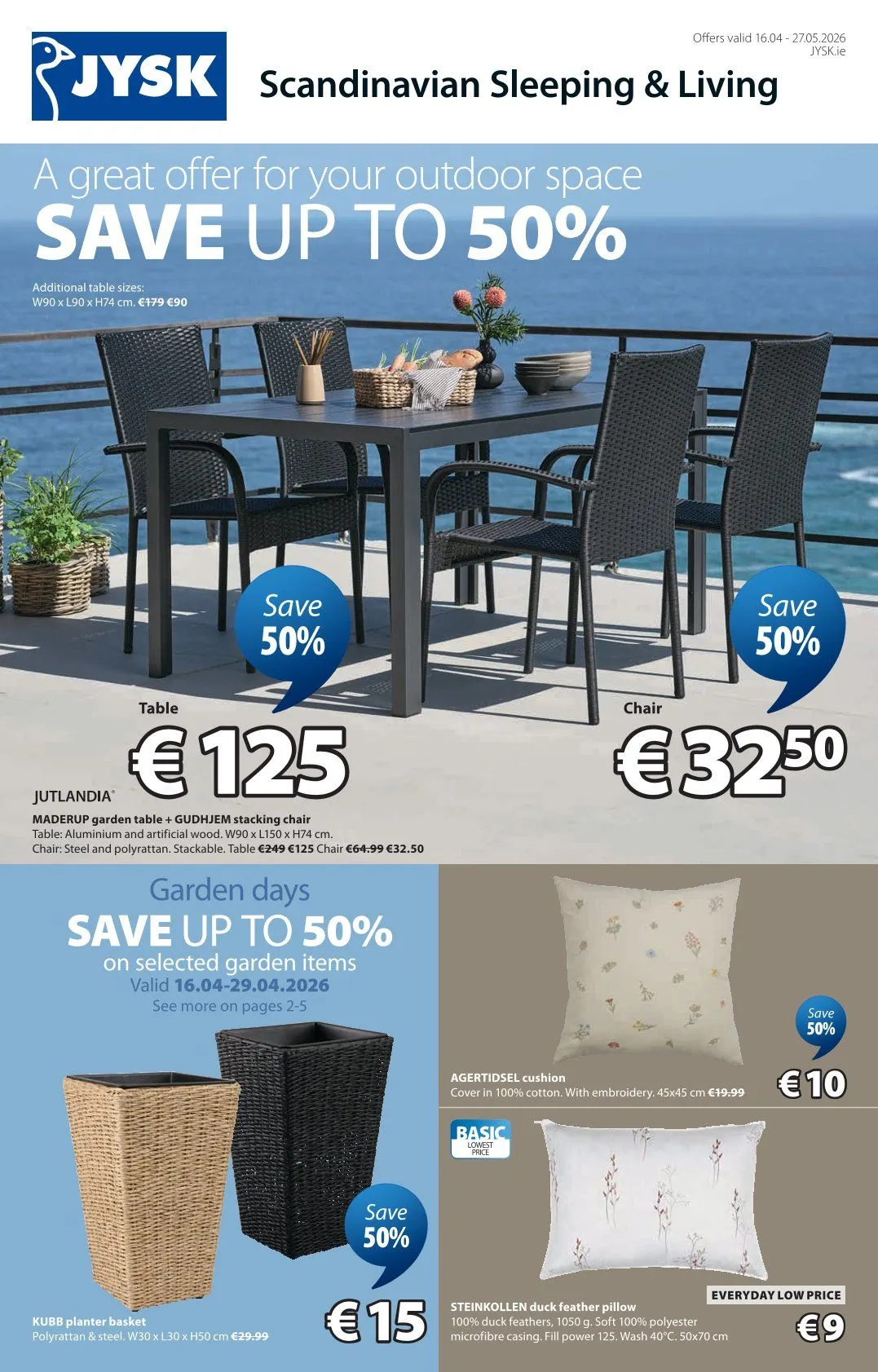 JYSK weekly ads - 16 April 27 May 2026 - Page 2