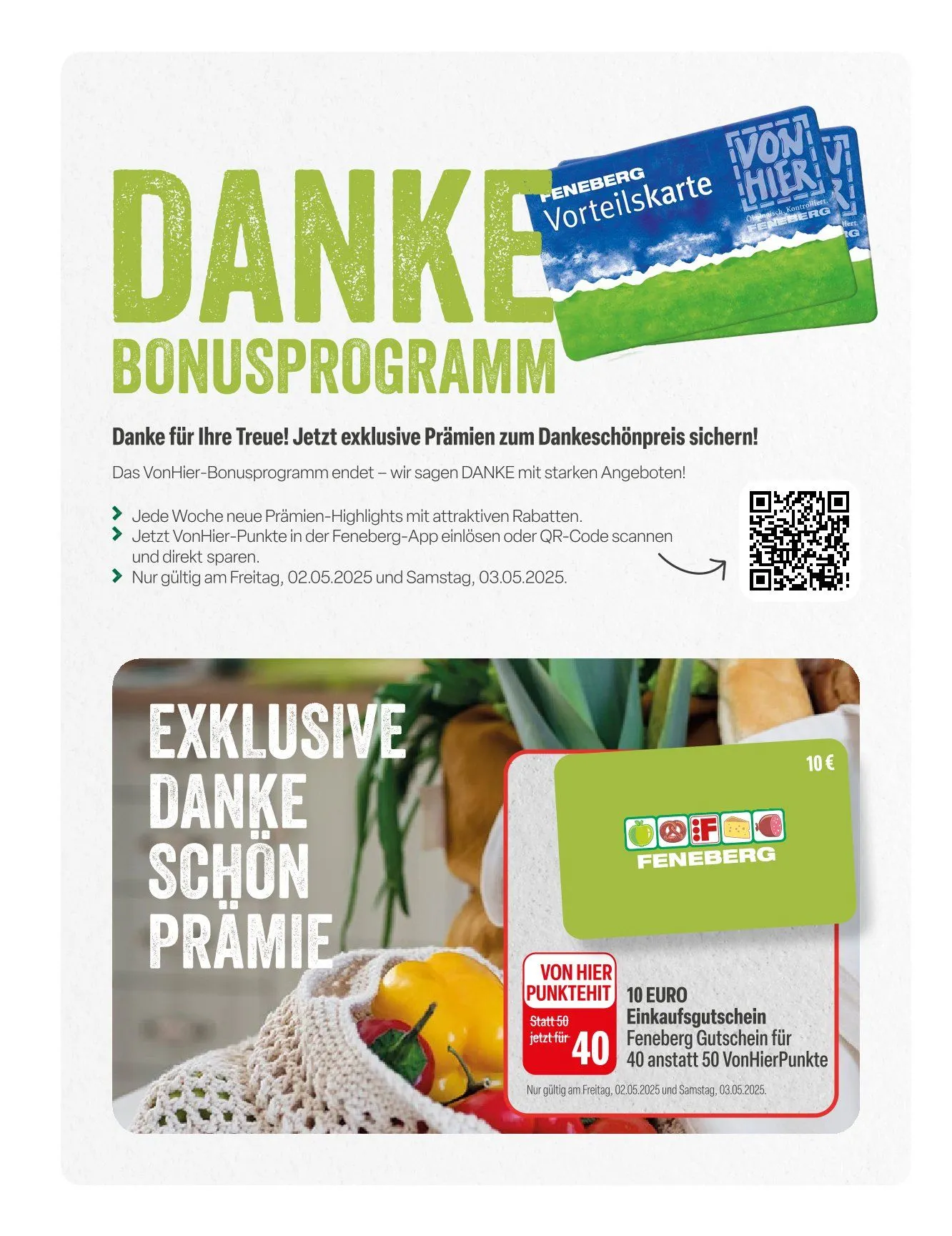 Feneberg Prospekt von 28. April bis 3. Mai 2025 - Prospekt seite 2