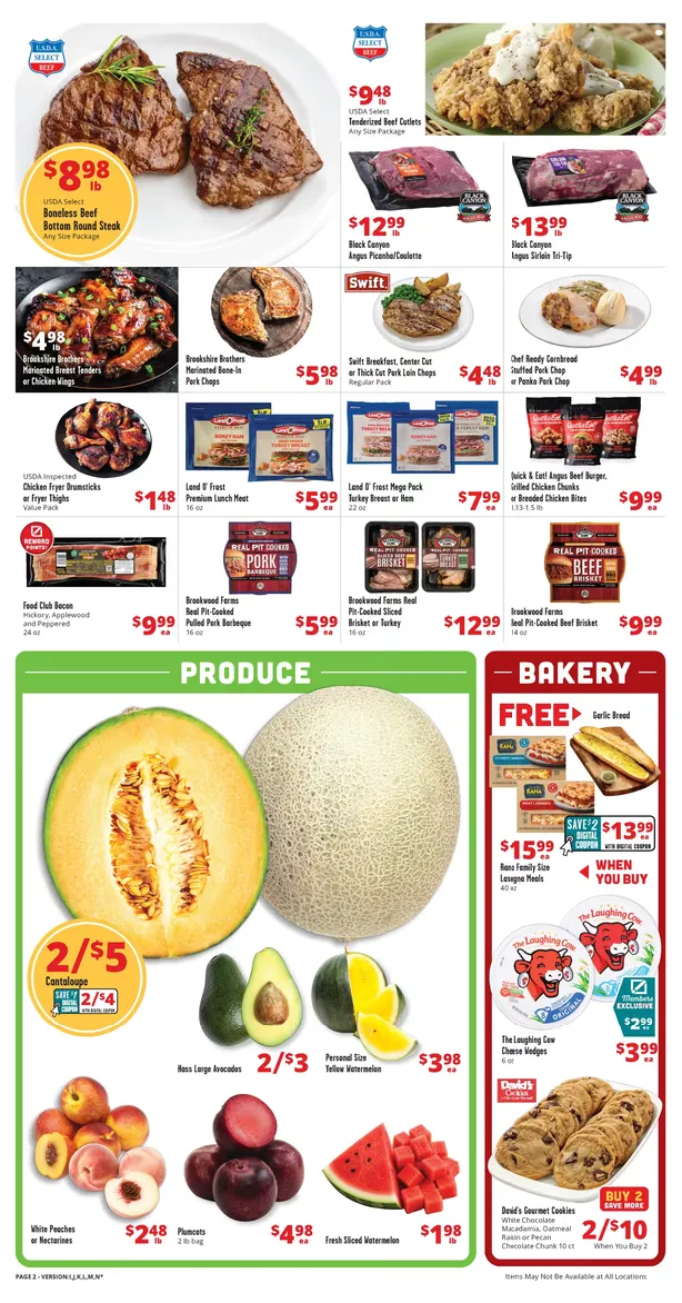 Weekly ad Brookshire Brothers Sales from July 22 to July 28 2026 - Page 2
