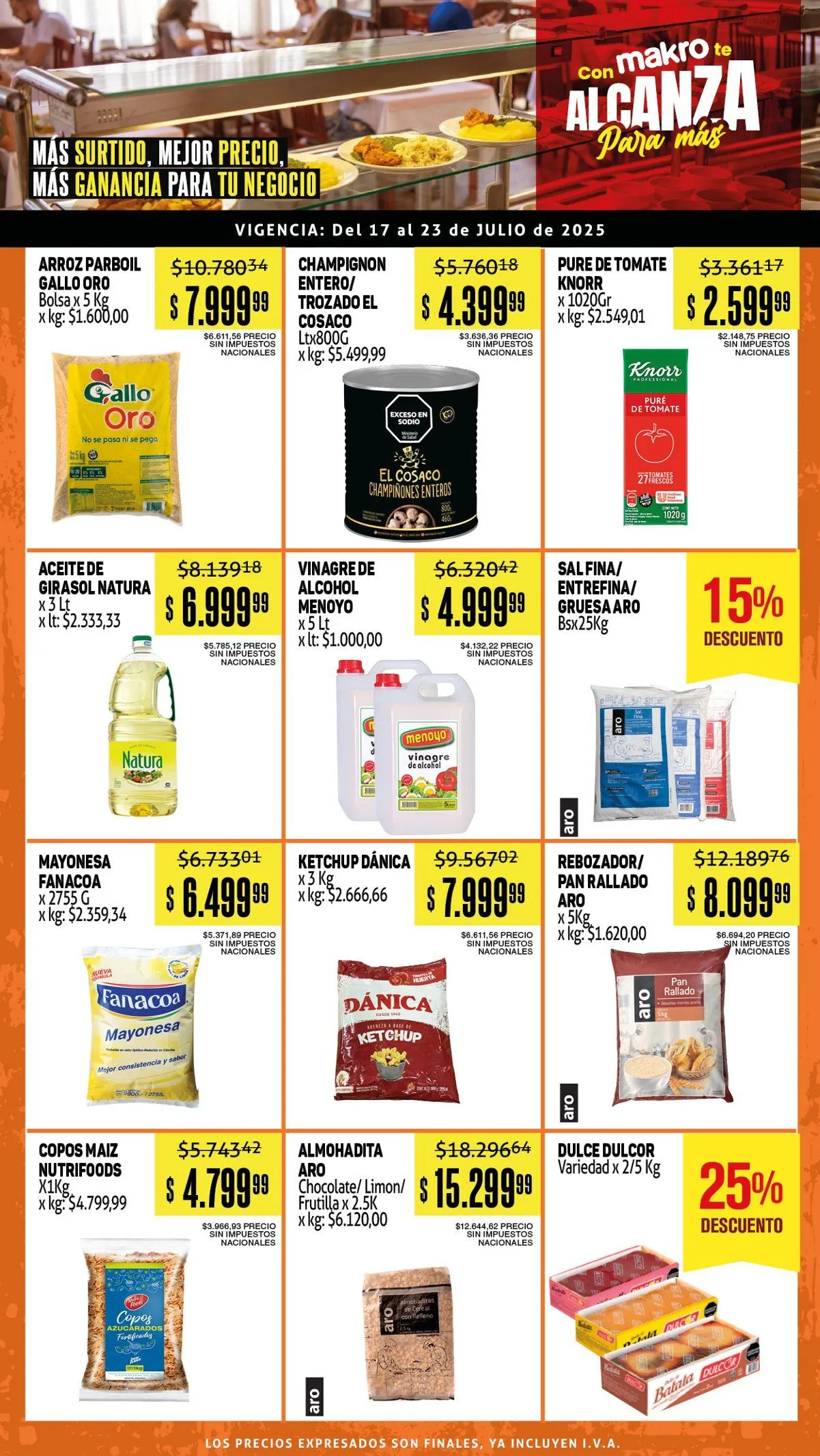 Ofertas de Ofertas Makro 17 de julio al 23 de julio 2025 - Página 2 del catálogo
