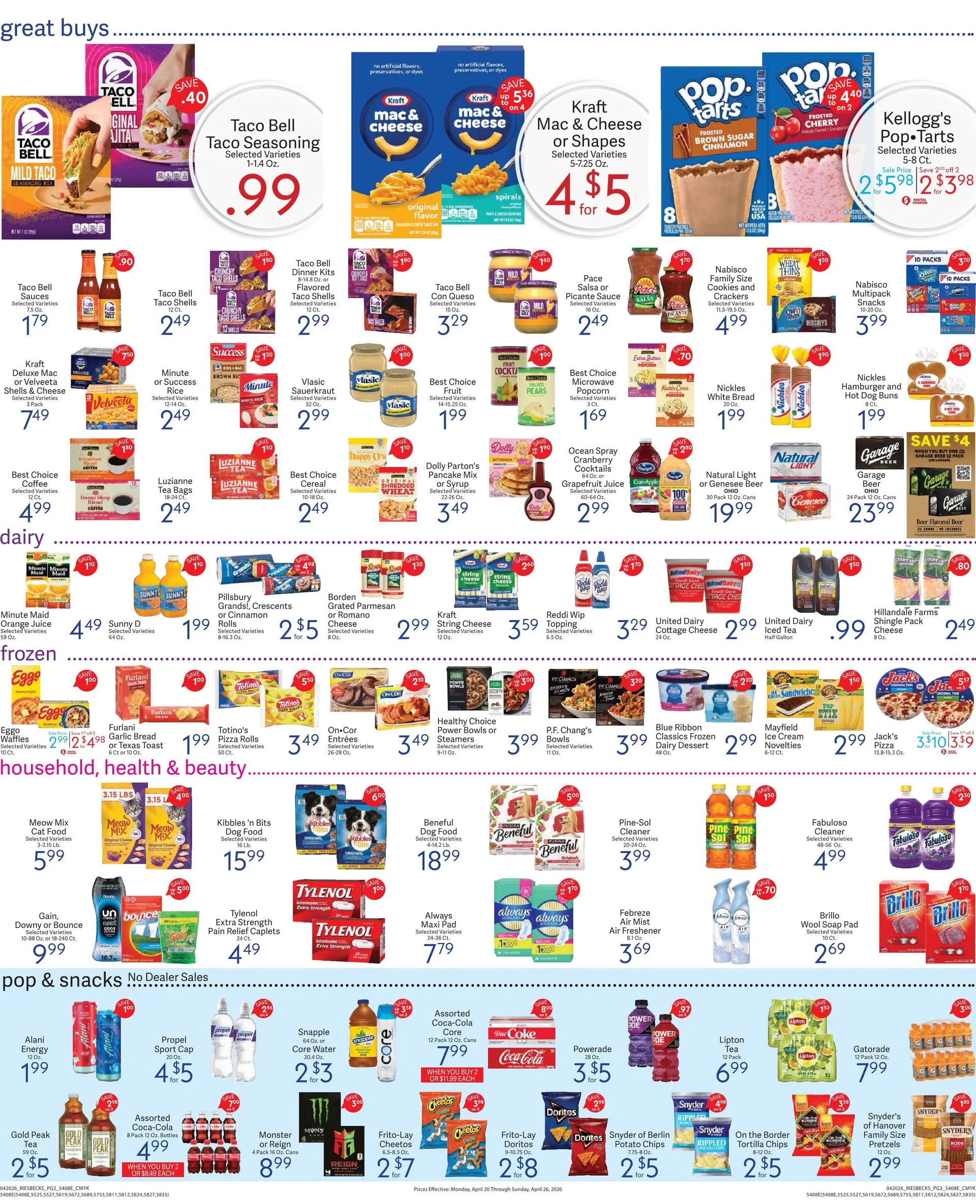 Weekly ad Riesbeck Sales from April 20 to April 26 2026 - Page 2