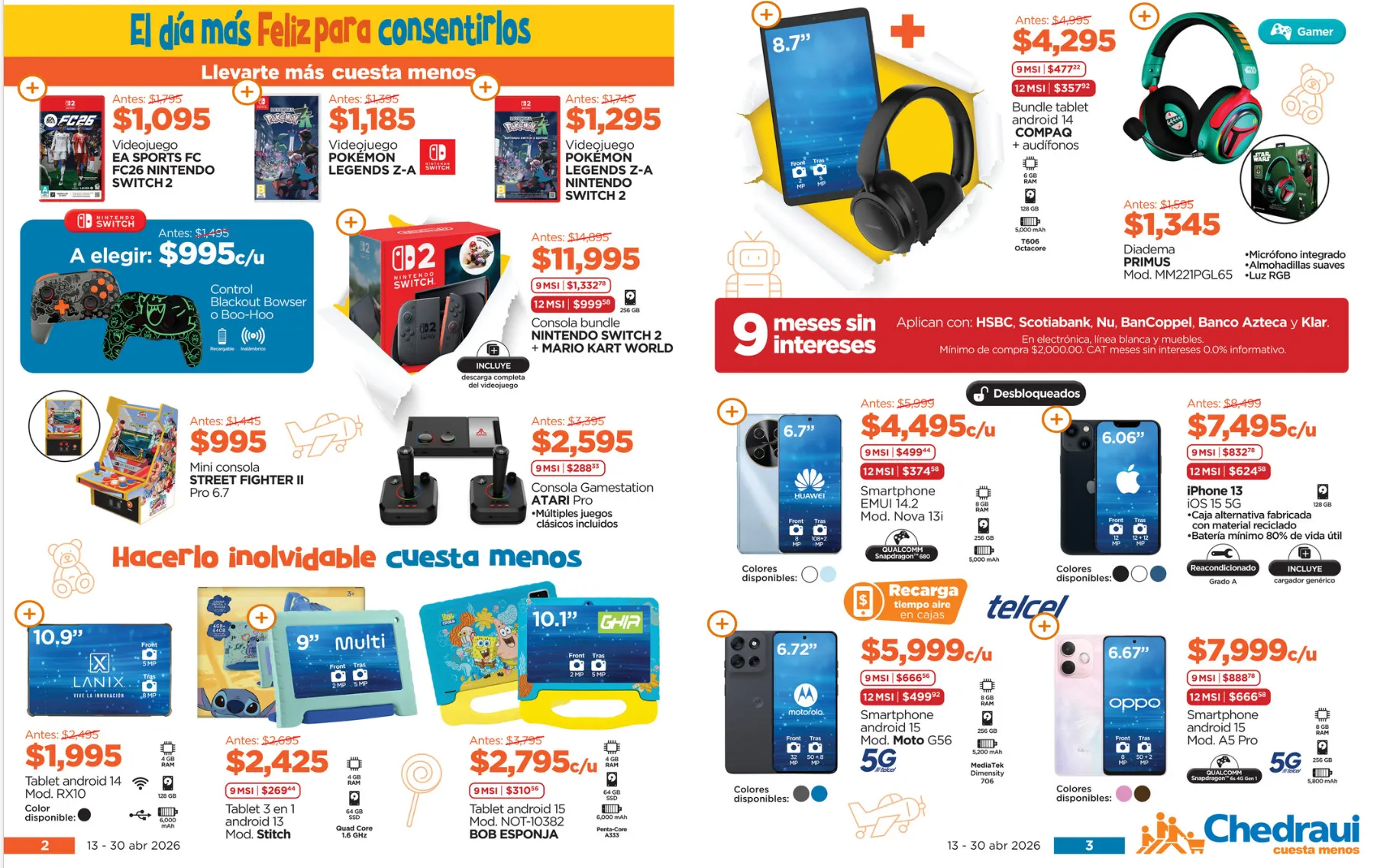 Catálogo de Chedraui Ofertas 13 de abril al 30 de abril 2026 - Pagina 2