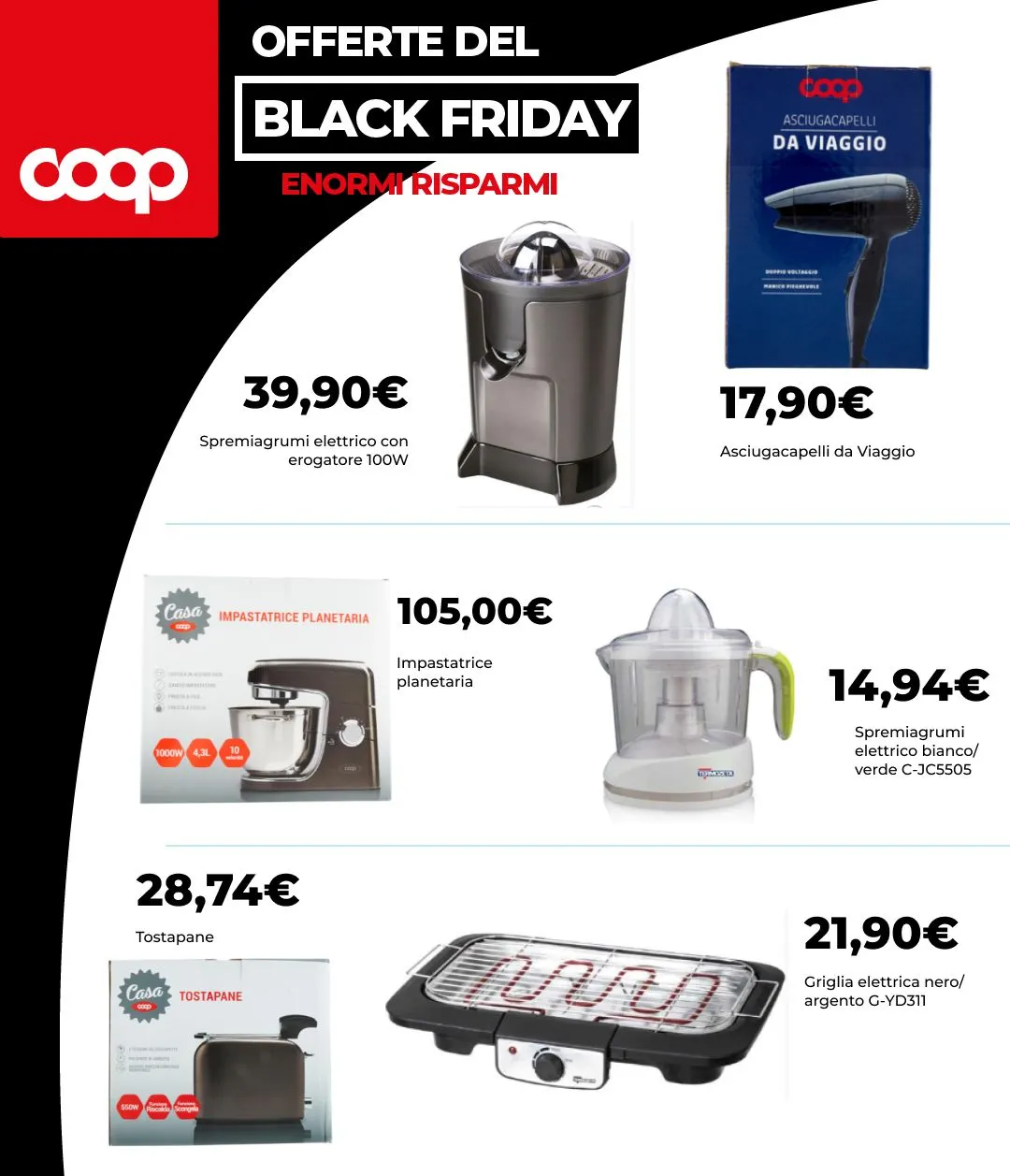 Sconti Black Friday da 21 novembre a 6 dicembre di 2024 - Pagina del volantino 1