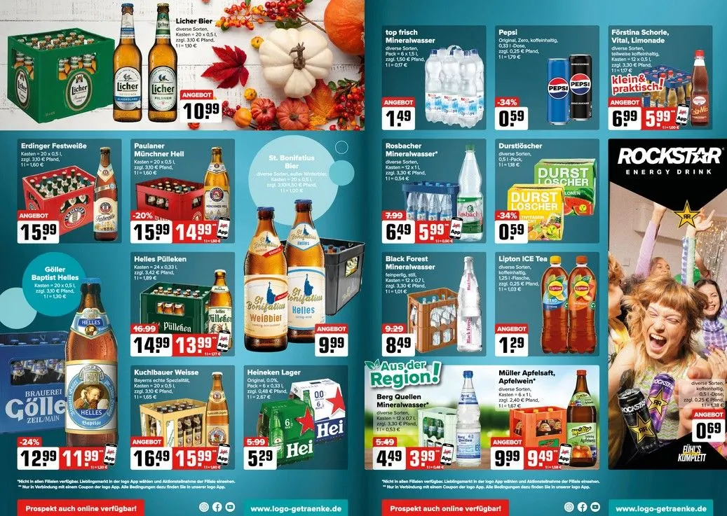 Logo Getränkemarkt Prospekte von 20. Oktober bis 25. Oktober 2025 - Prospekt seite 2