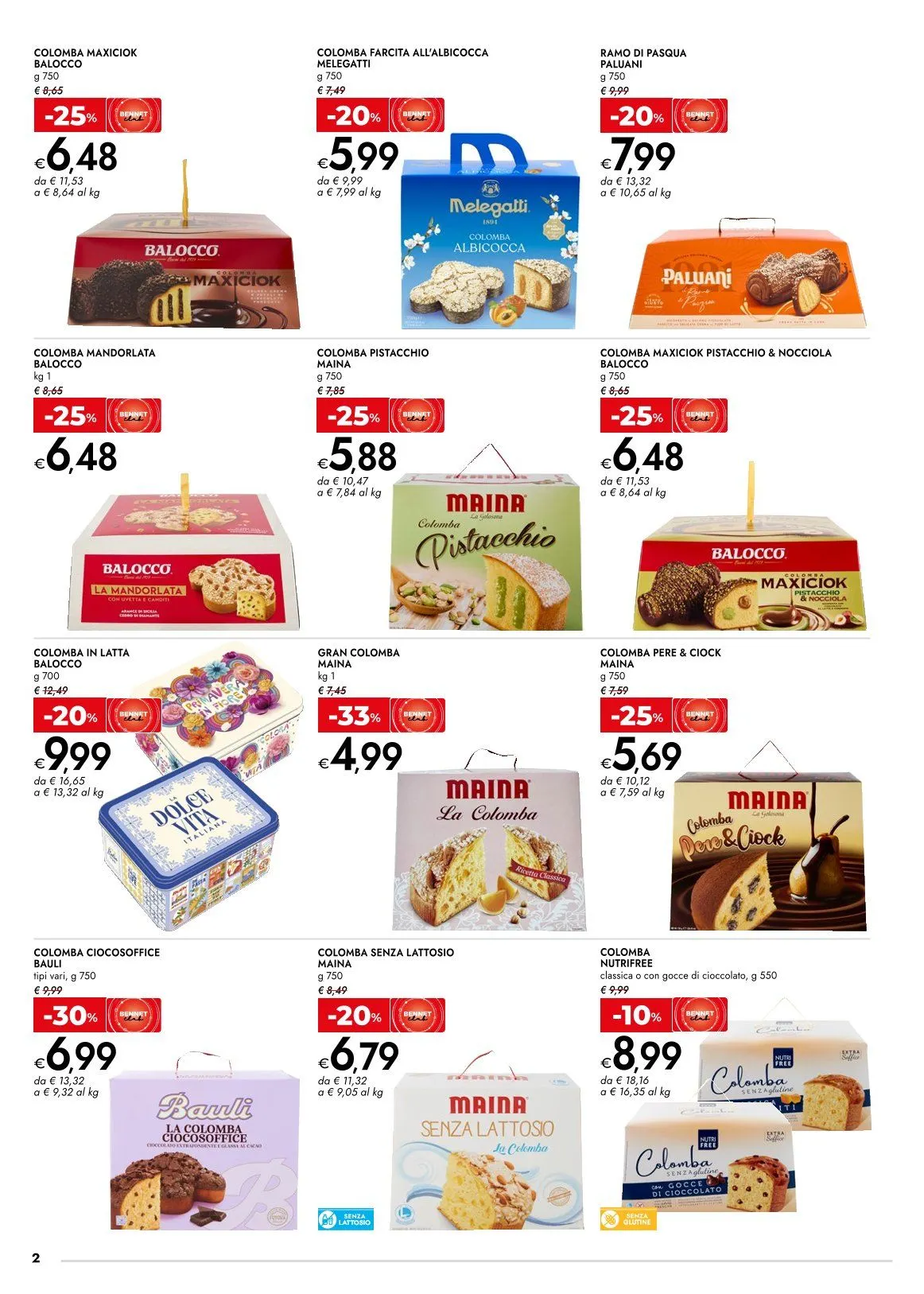 Bennet Volantino da 23 marzo a 6 aprile di 2026 - Pagina del volantino 2
