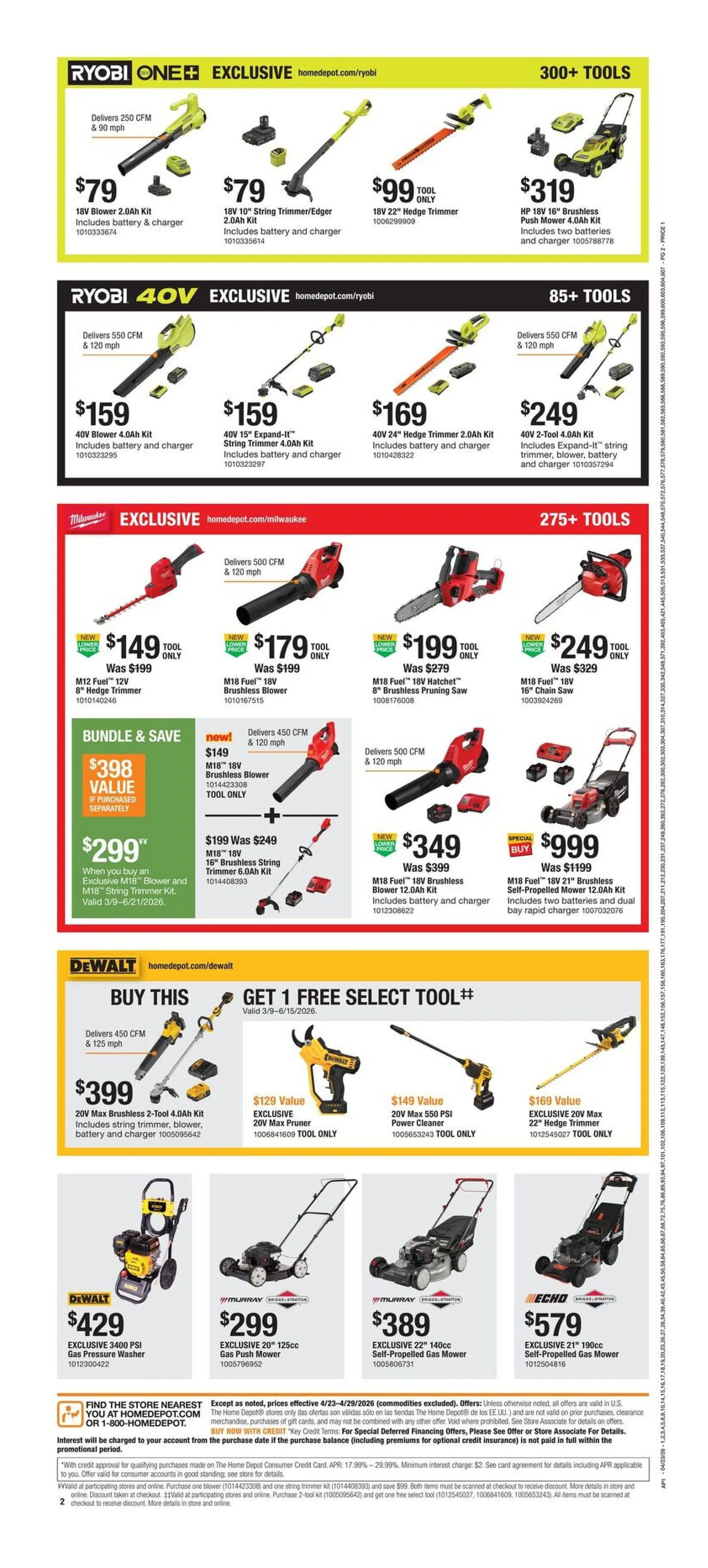 Weekly ad Weekly ads The Home Depot from April 23 to April 29 2026 - Page 2