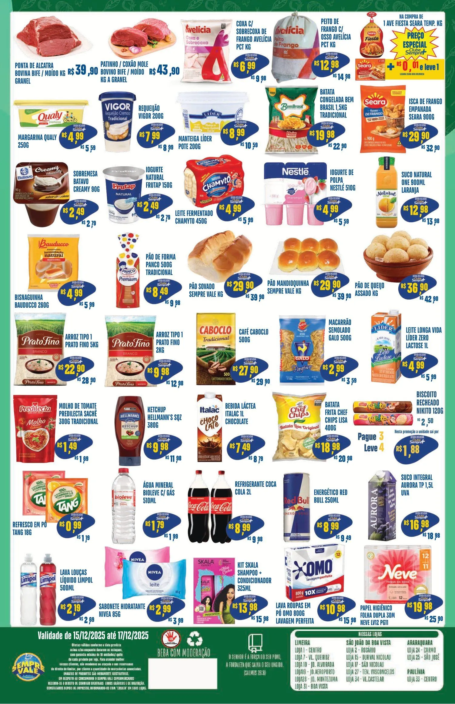 Encarte de Vale Supermercados Ofertas 15 de dezembro até 17 de dezembro 2025 - Pagina 2
