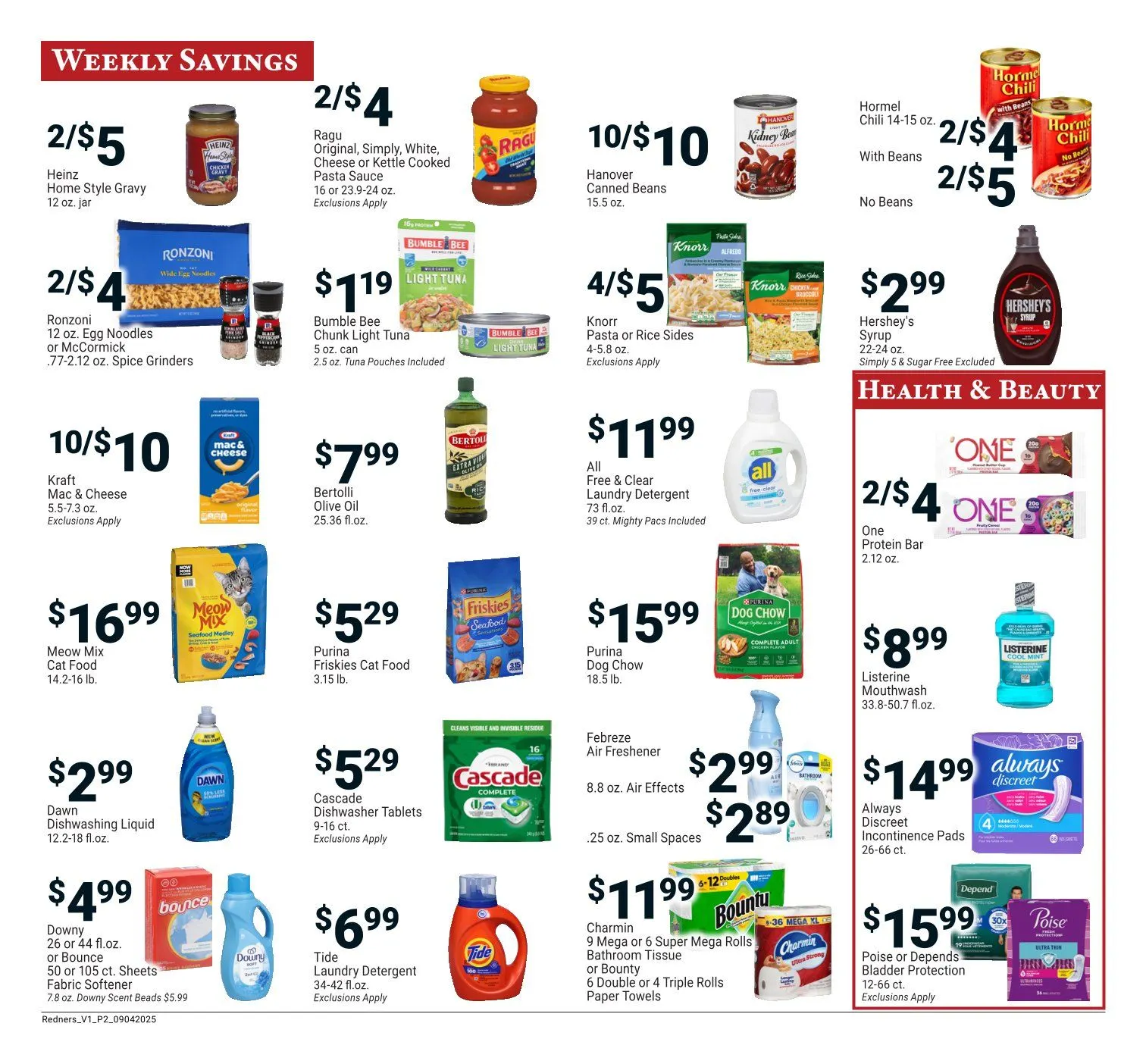 Weekly ad Redner's Market Sales from September 4 to September 9 2025 - Page 2