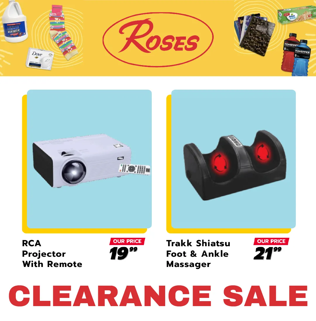 Weekly ad Roses Discount Store Sales from April 7 to April 27 2026 - Page