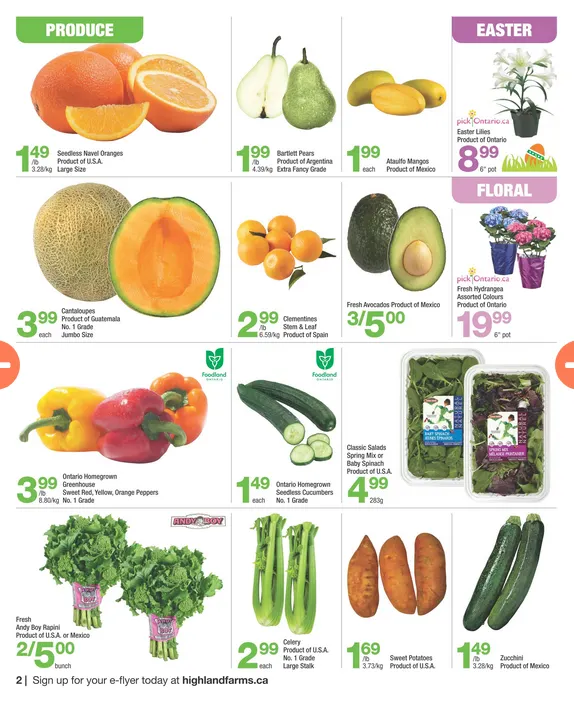 Highland Farms Sales from March 26 to April 8 2026 - flyer page 2