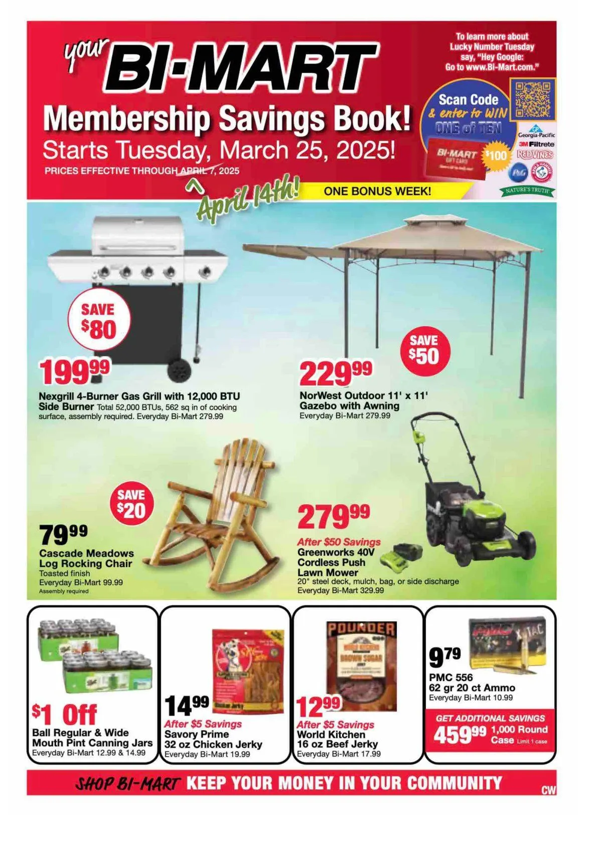 Weekly ad Bi-Mart Sales from August 25 to August 25 2025 - Page 