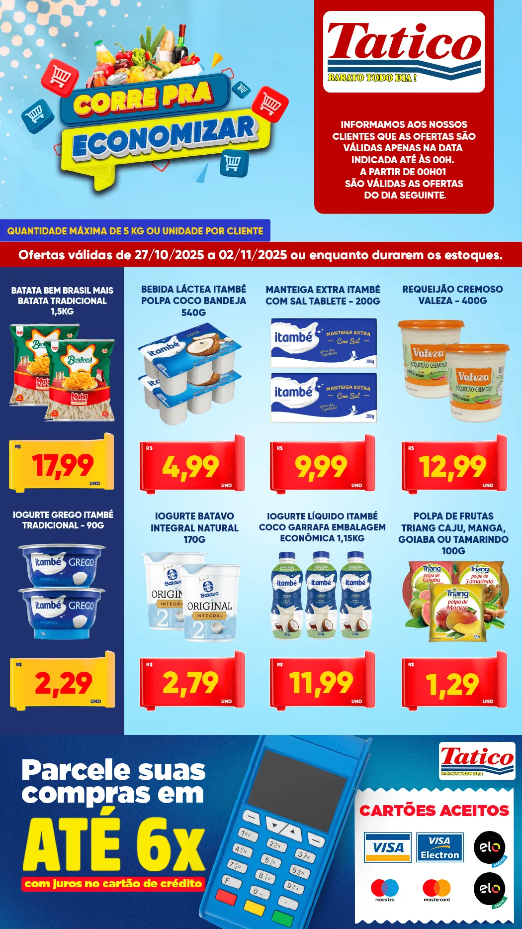 Encarte de  Folhetos Tatico 27 de outubro até 2 de novembro 2025 - Pagina 2