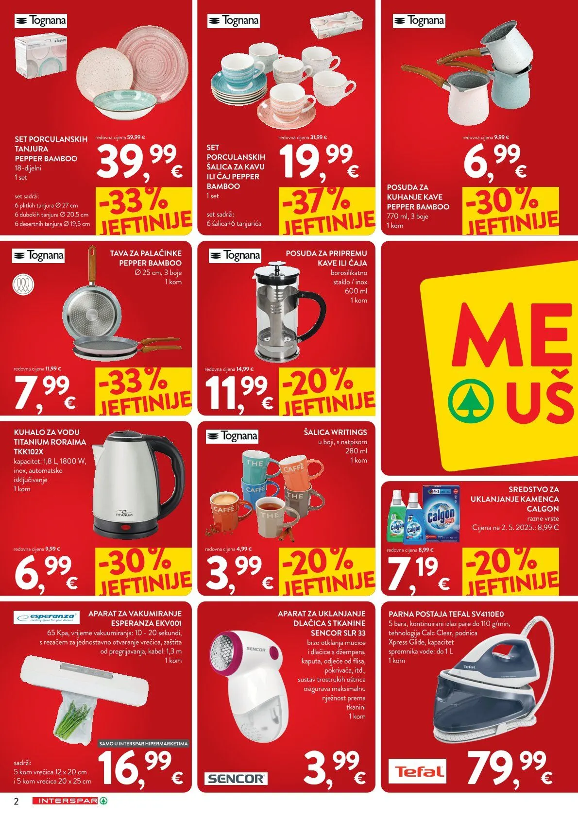 Katalog  INTERSPAR od 7. siječnja do 27. siječnja 2026. - Pregled Stranica 2